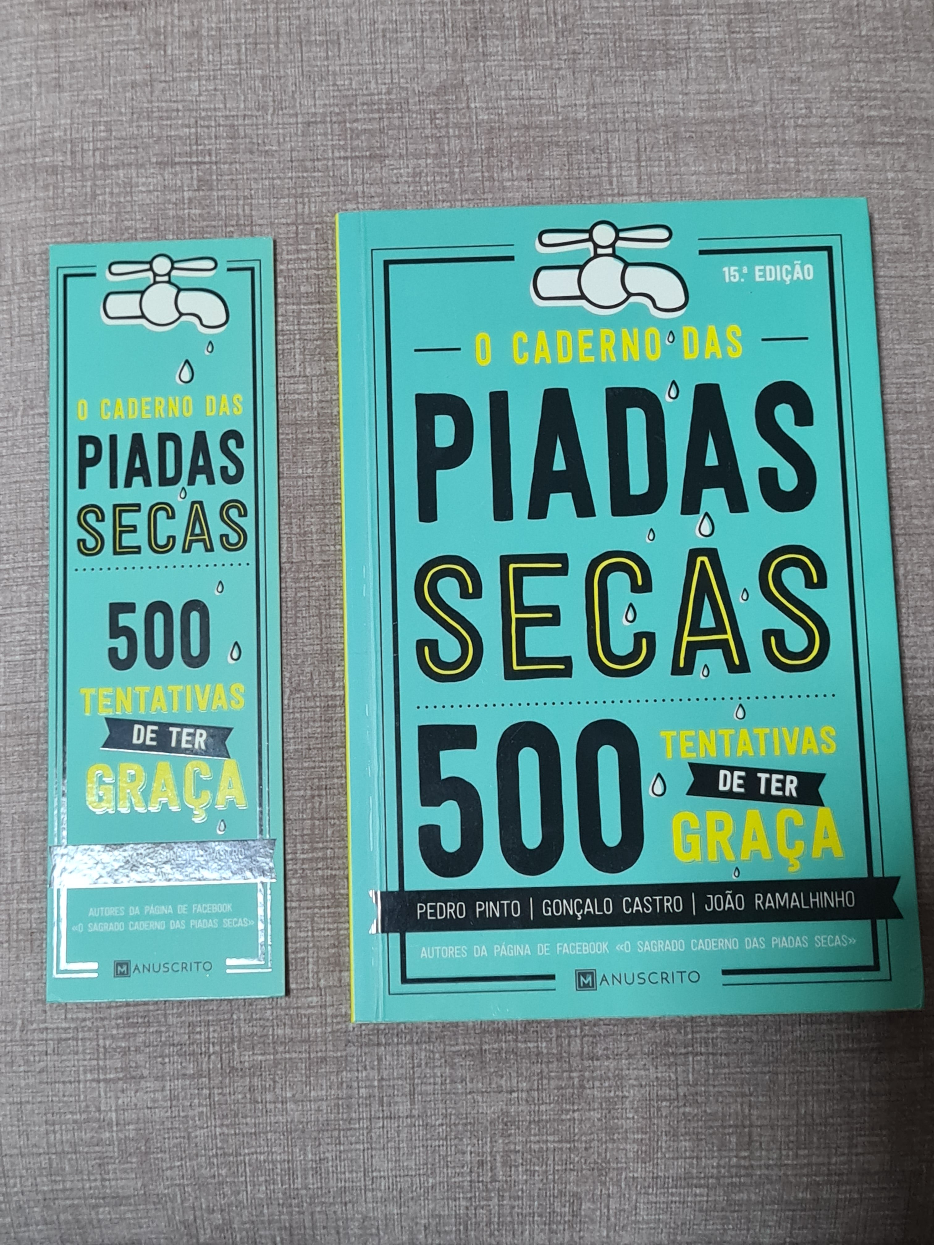 O caderno das piadas secas