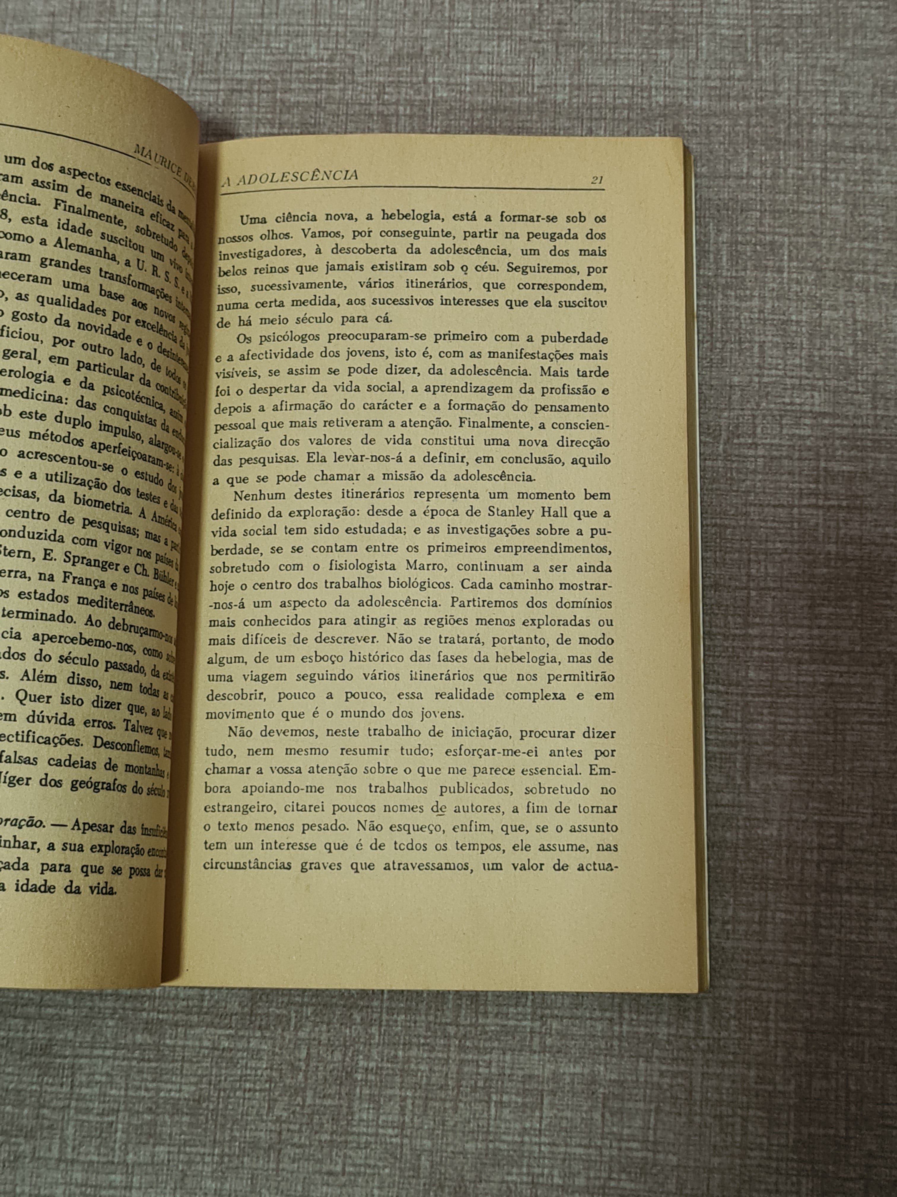 A Adolescência - Colecção Saber 20