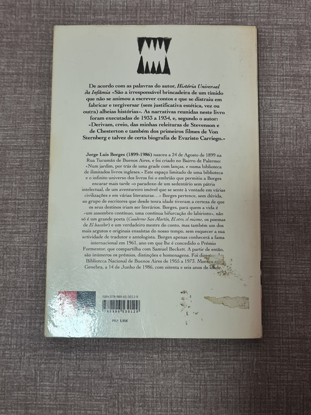 A Universal History of Infamy