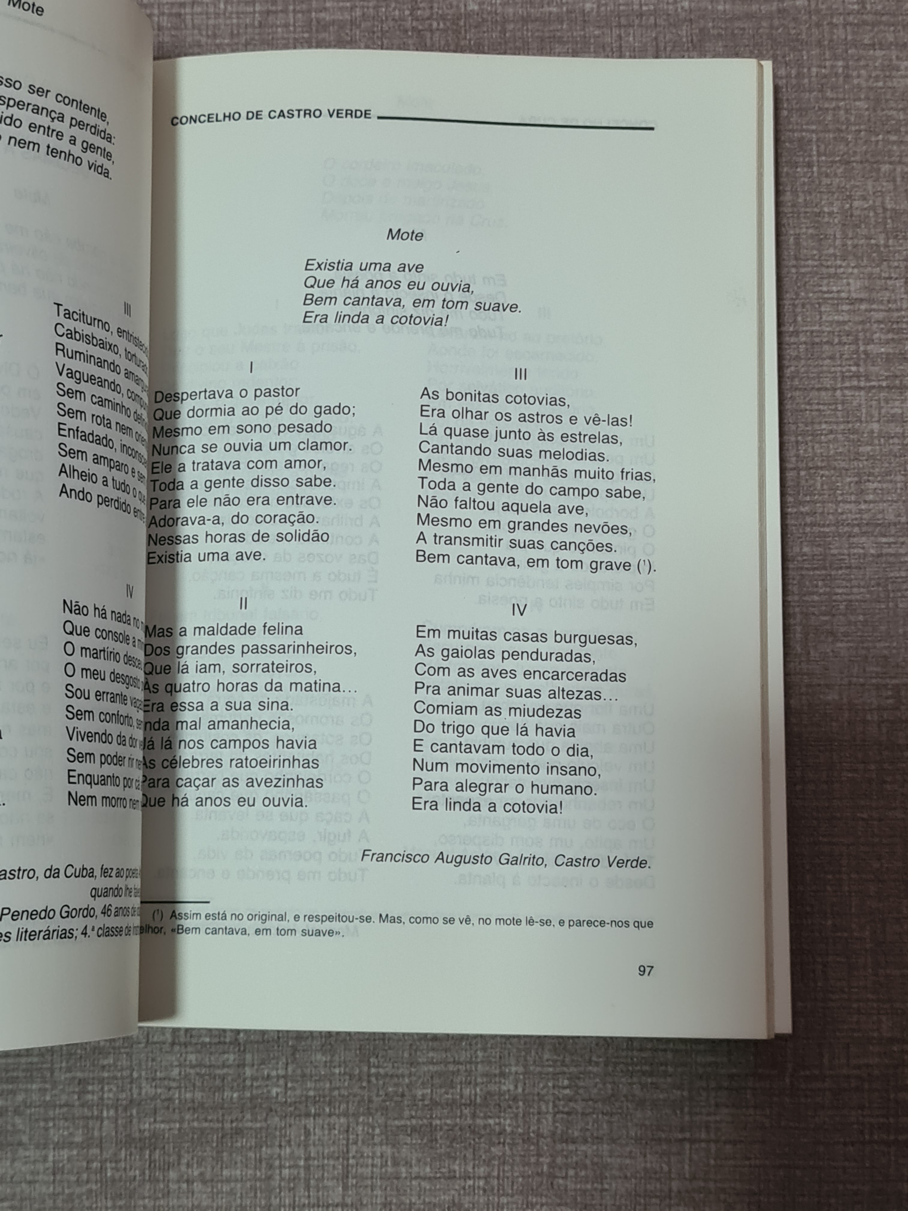 Literatura popular do distrito de Beja