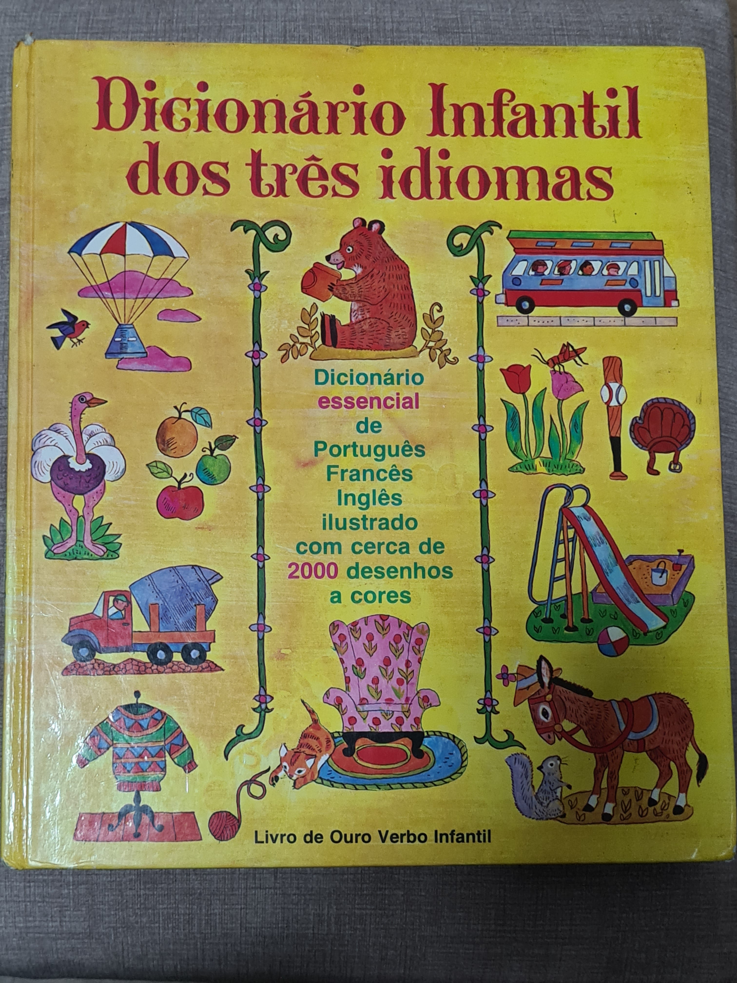 Children's Dictionary in Three Languages