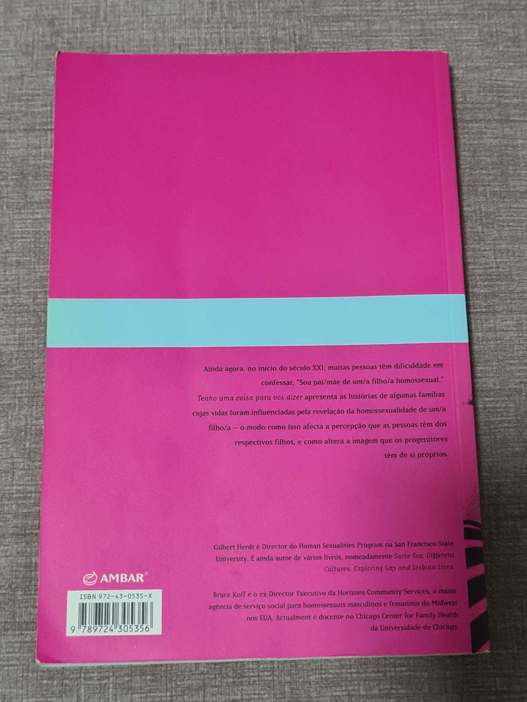 I have something to tell you - the journey of a family with a homosexual son