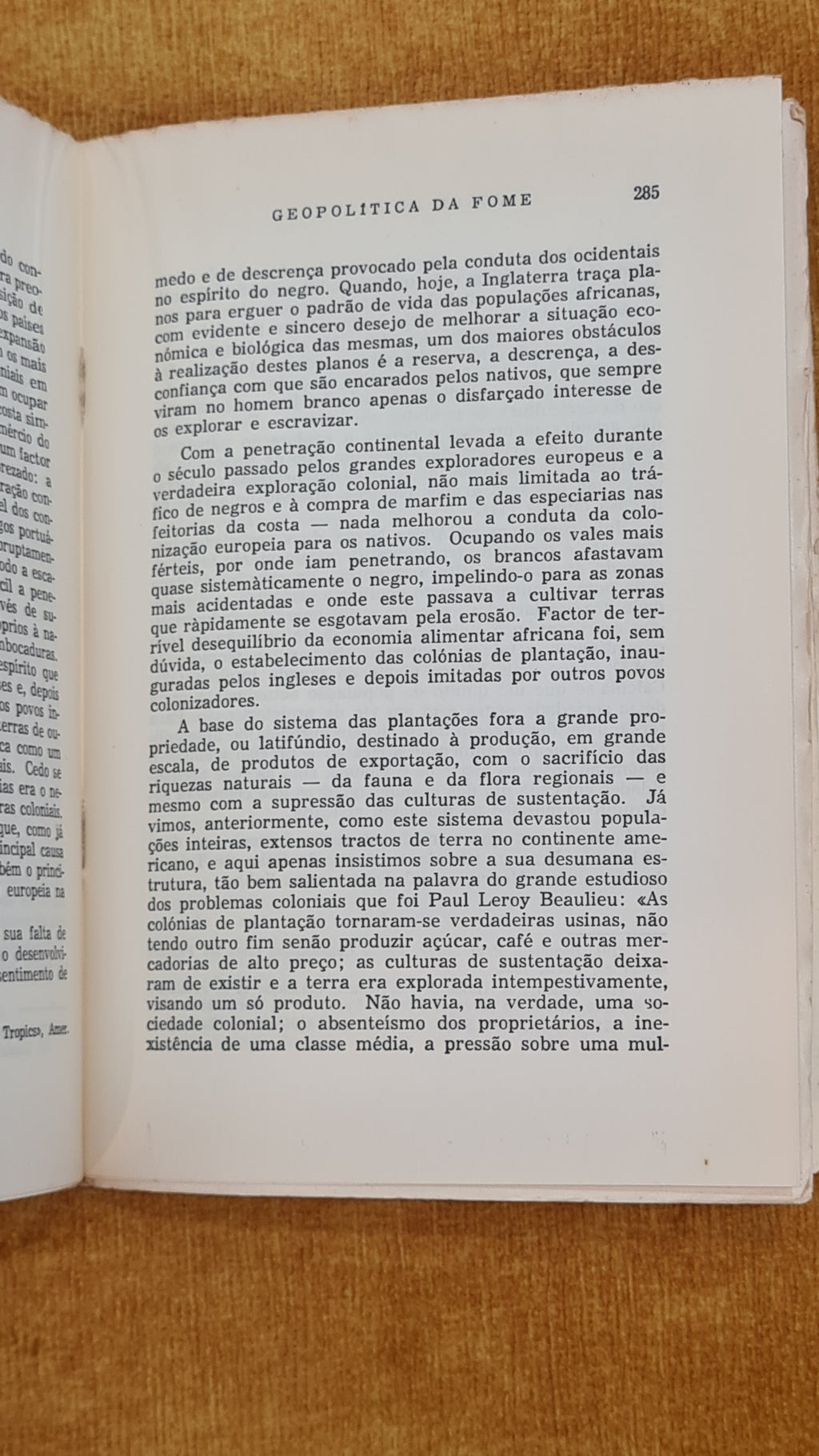 Geopolítica da fome 2º volume