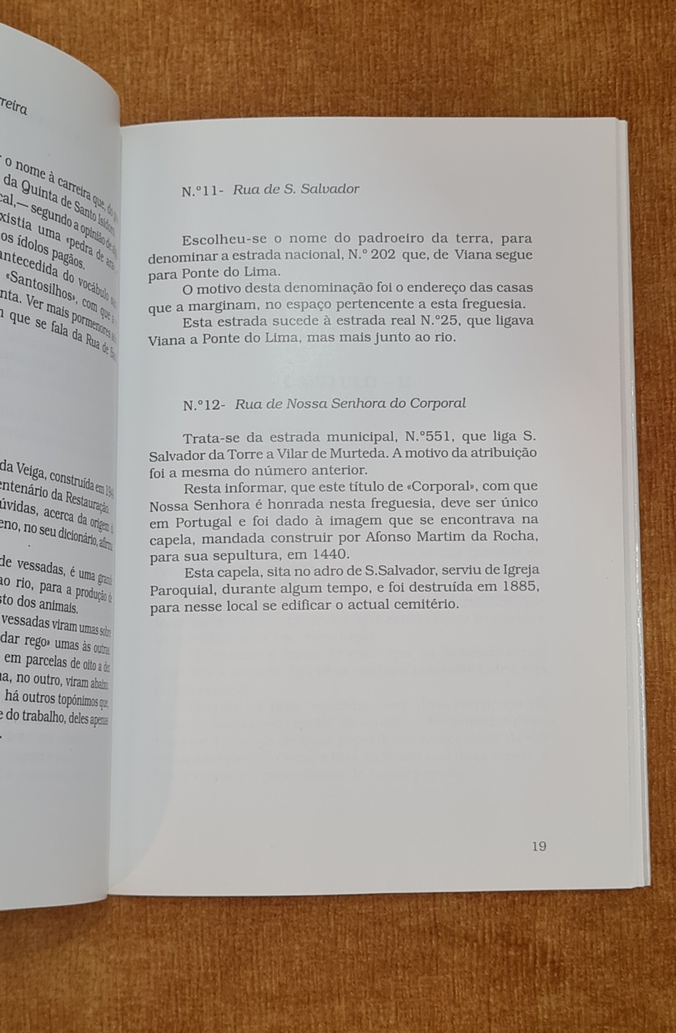 Atribuição de toponímia aos arruamentos da freguesia de Torre: justificação