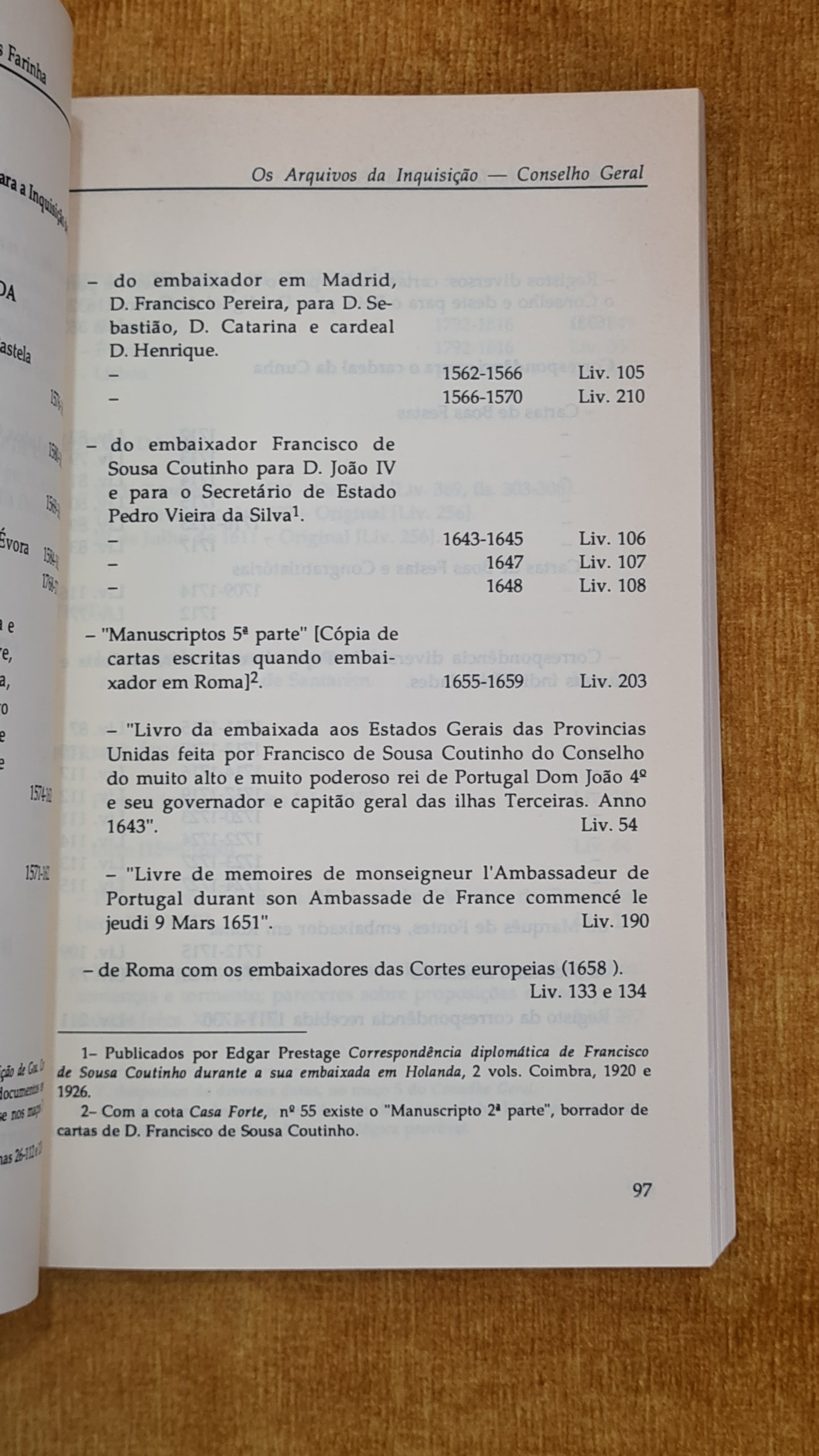 Os arquivos da Inquisição