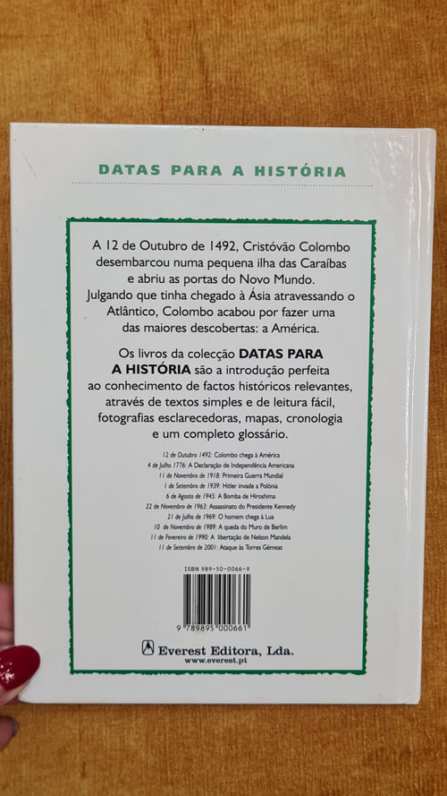 12 de Outubro de 1492 - Colombo chega à América