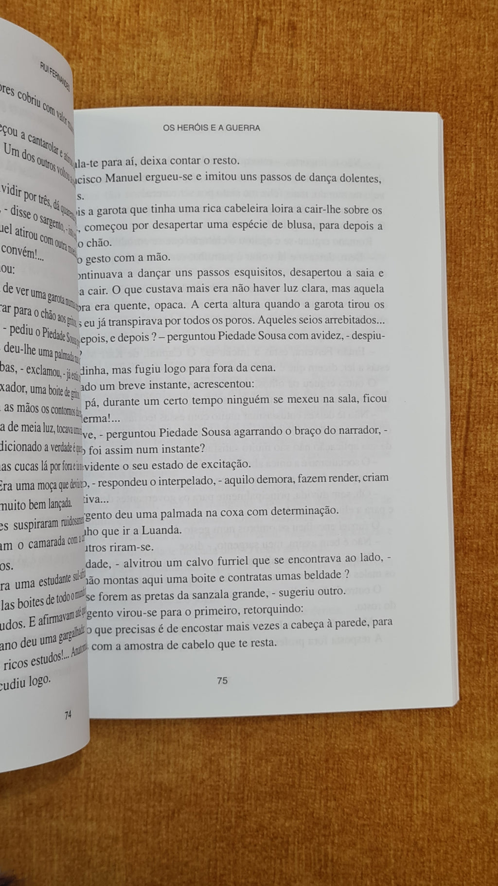 Os heróis e a guerra