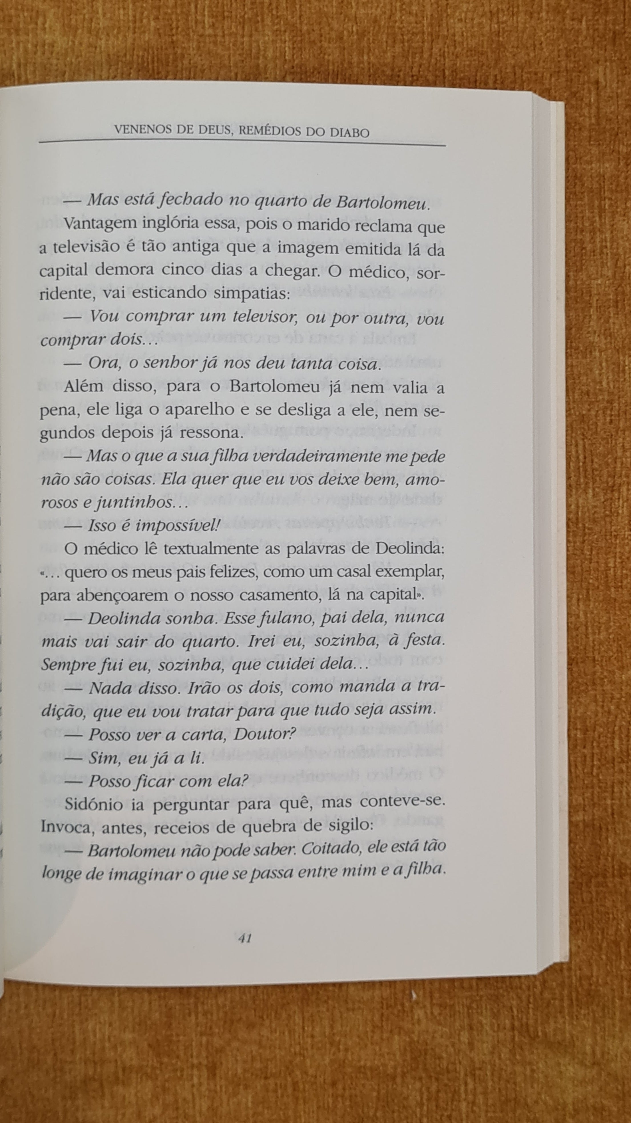 Poisons of God, remedies of the Devil