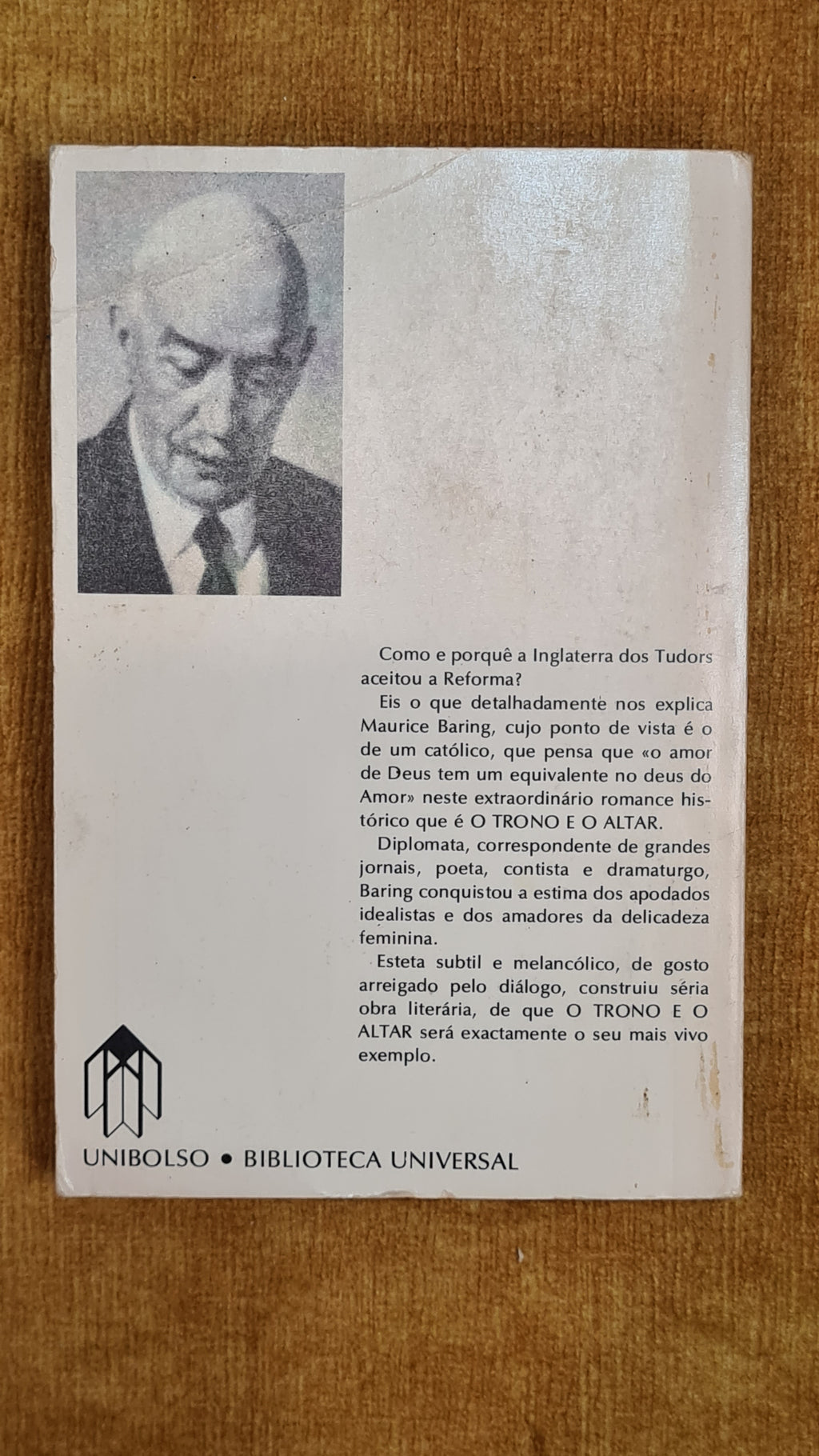 The Throne and the Altar - Unibolso Books nº 25