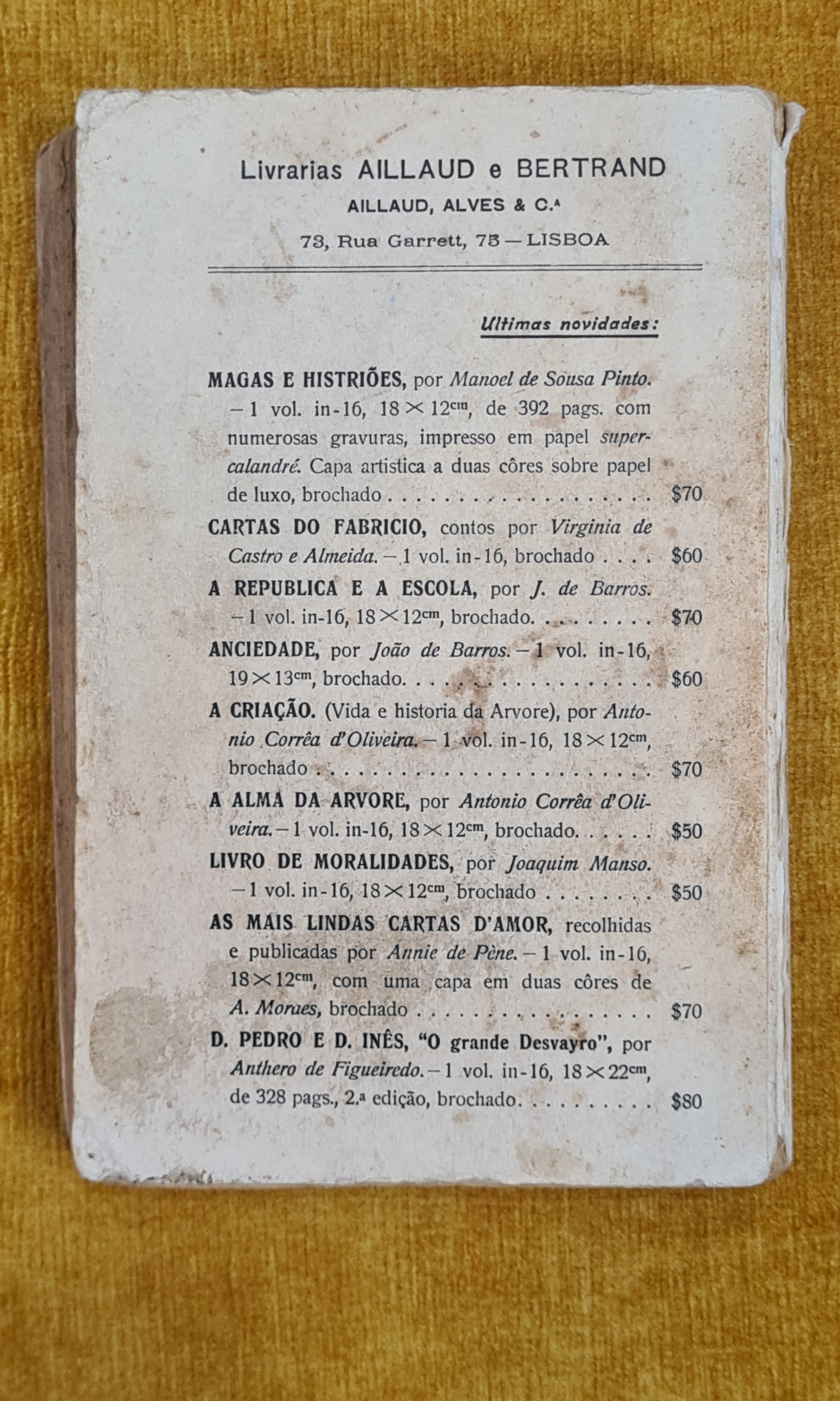 O jardim das mestras