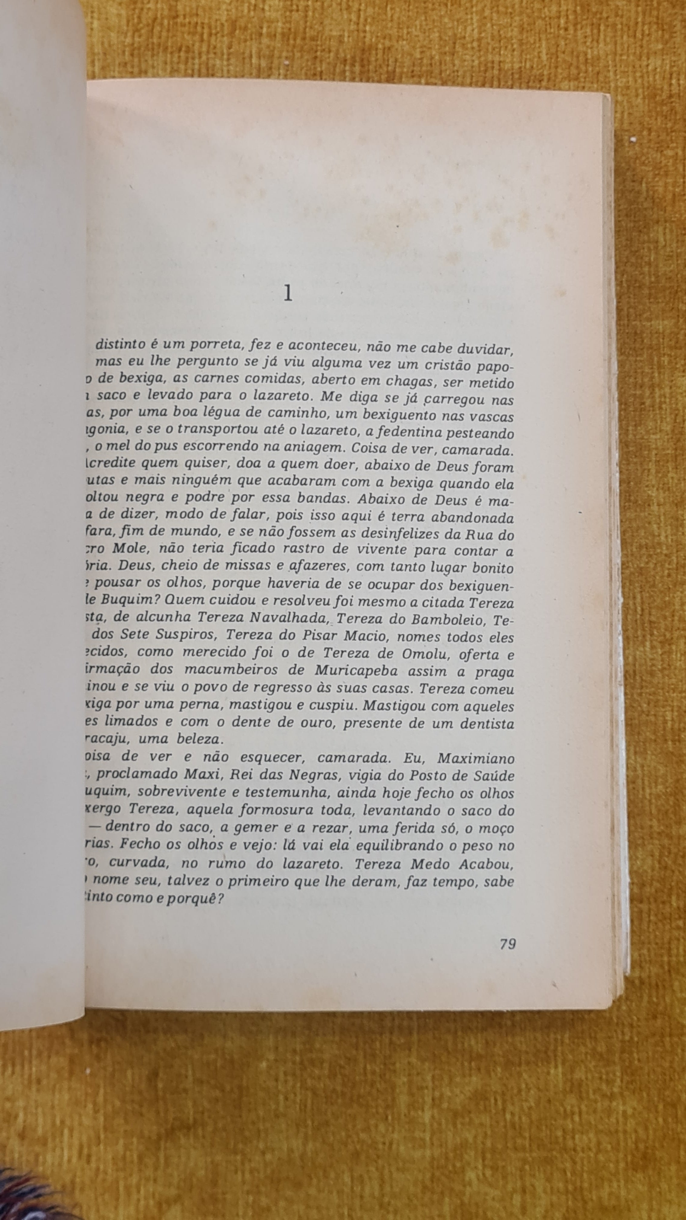 Tereza Batista cansada de guerra