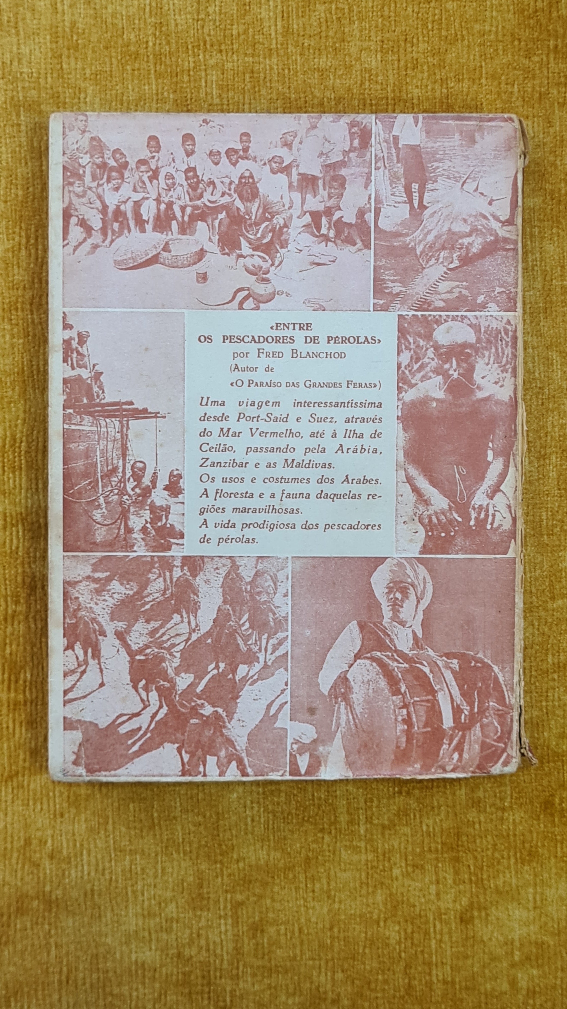 Entre os pescadores de pérolas: Arábia-Zanzibar-Ceilão