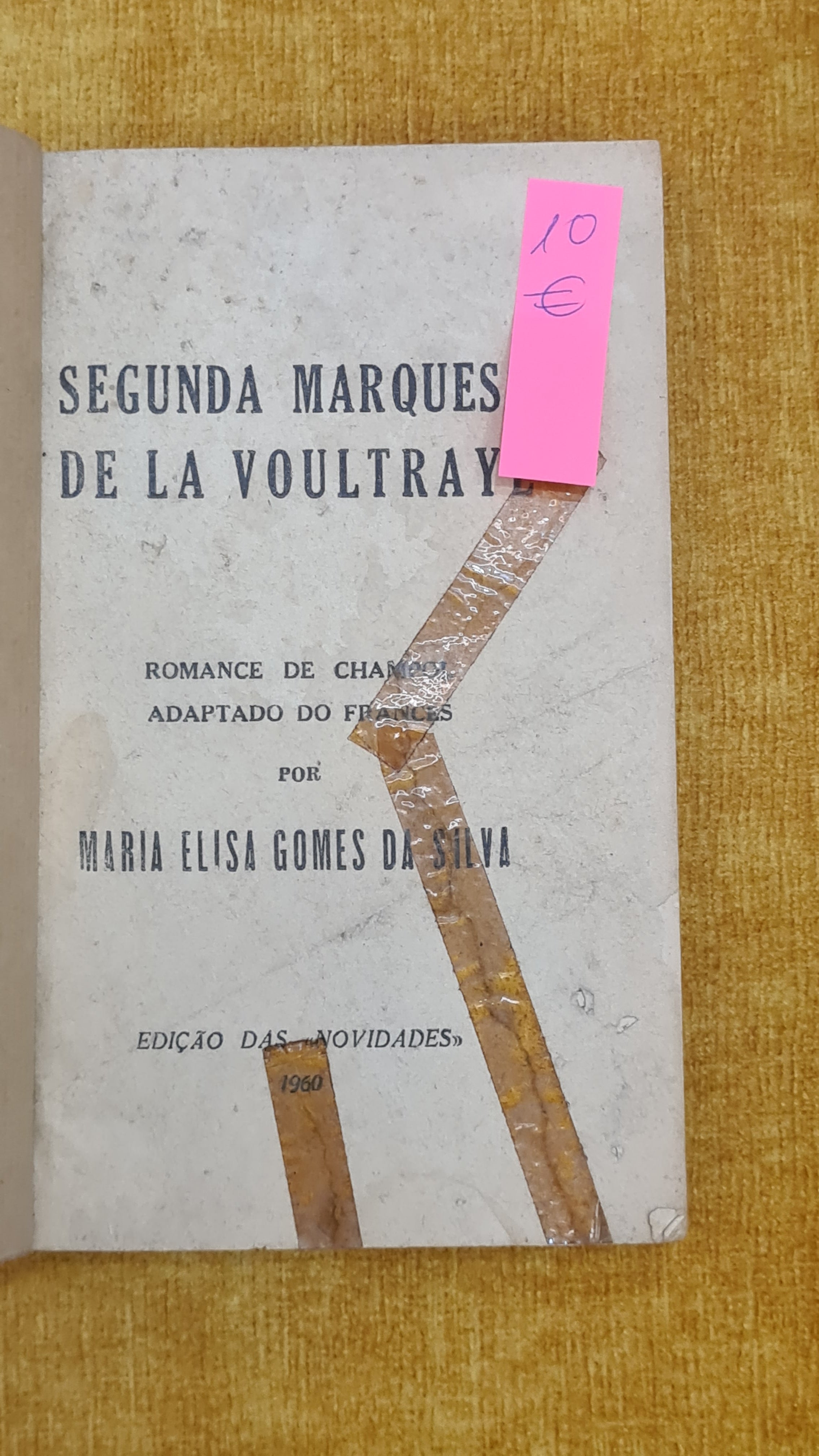 Second Marquise of La Voultraye