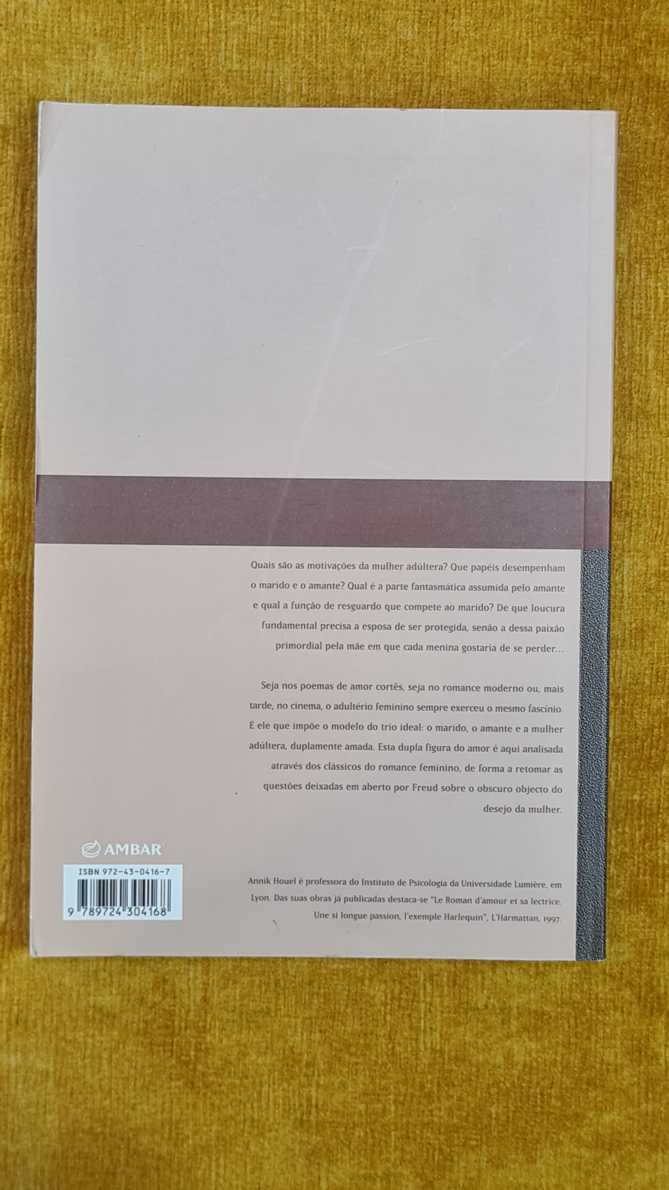 O adultério no feminino e o seu romance
