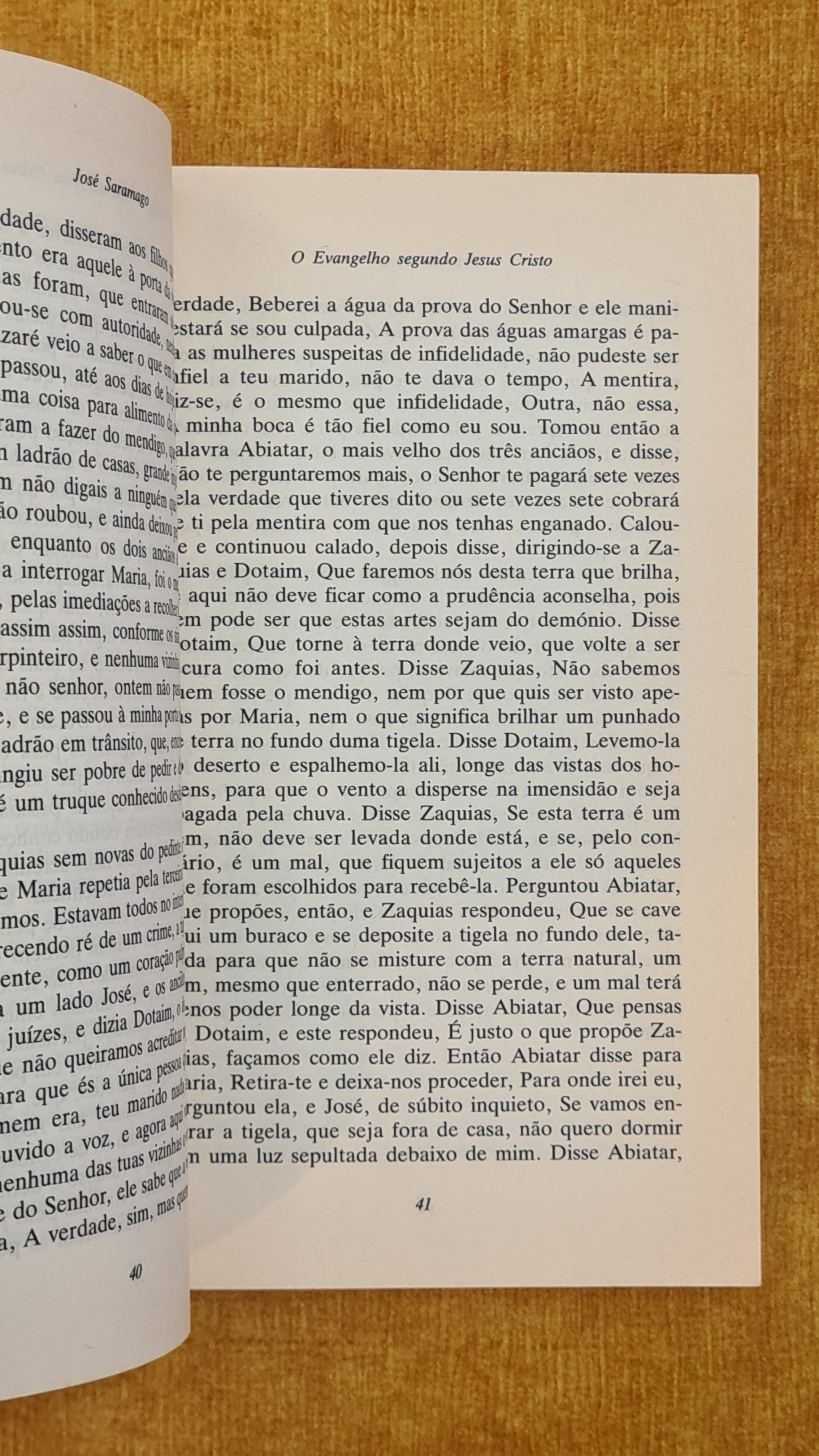 O Evangelho segundo Jesus Cristo