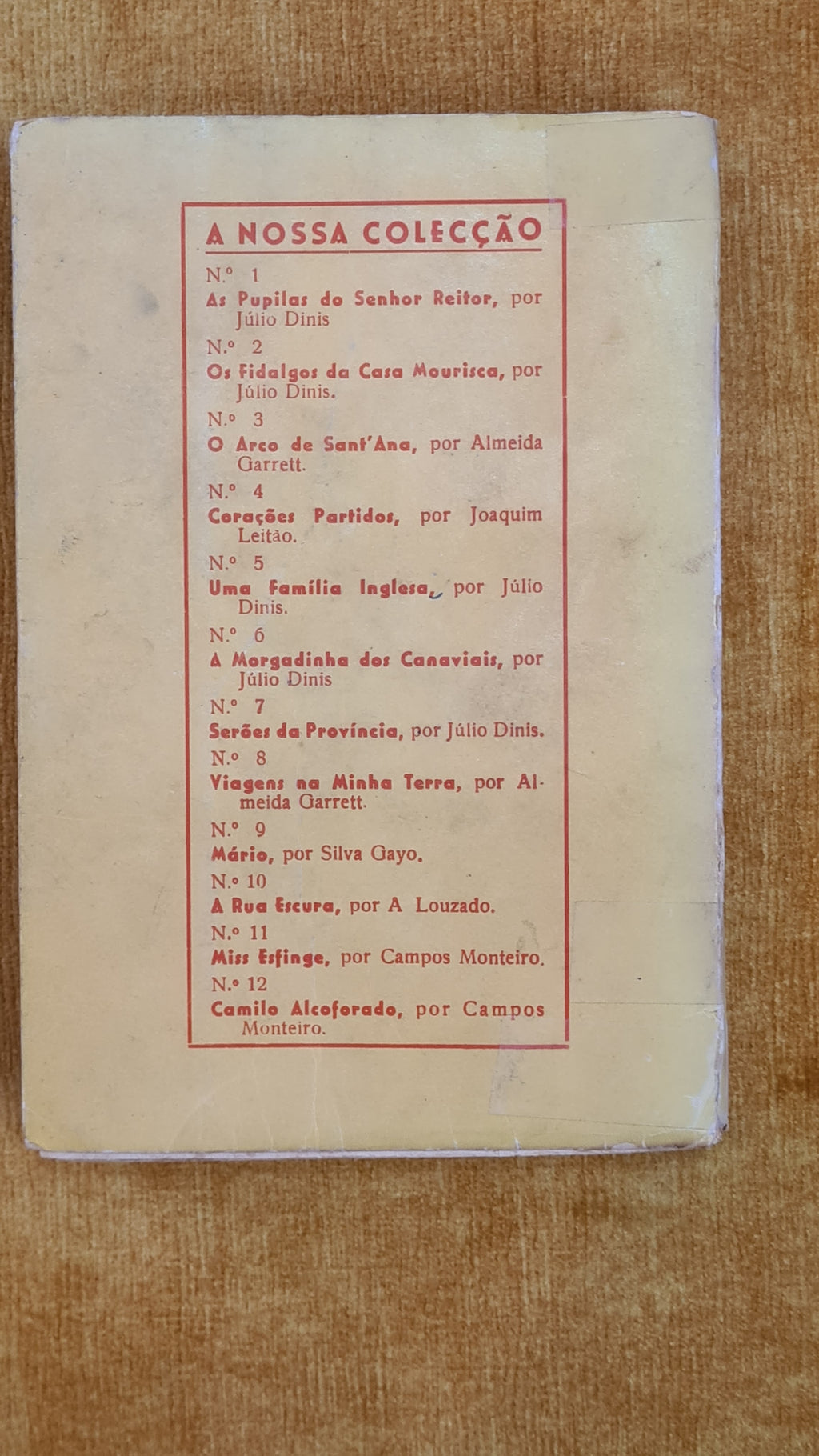 Serões da província - A nossa Colecção nº7