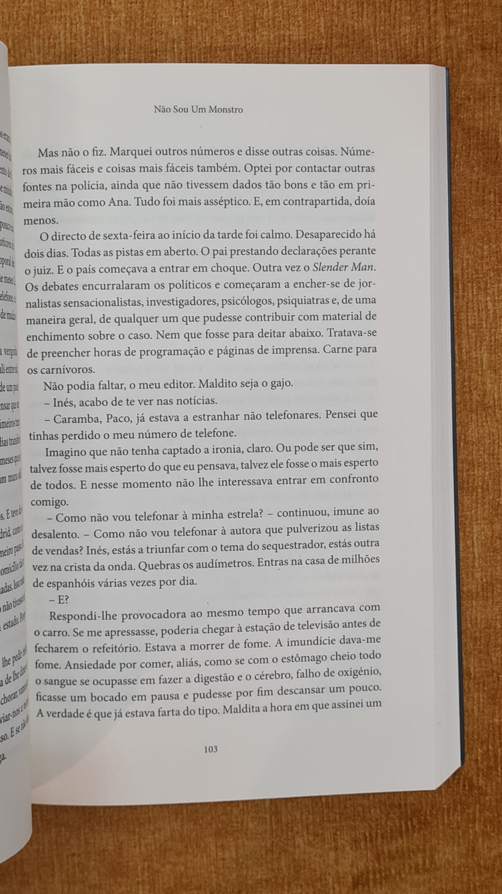 Não sou um monstro