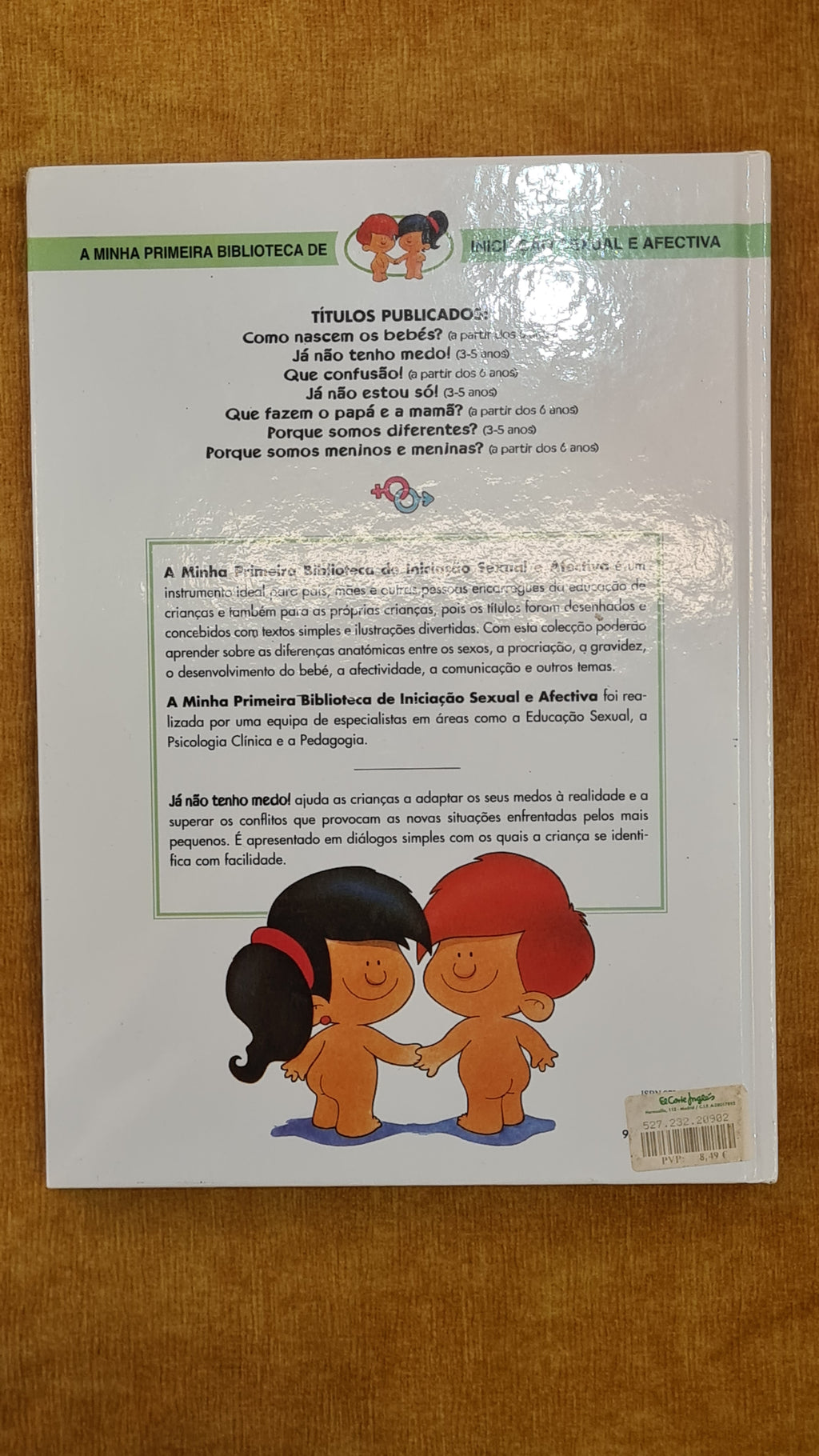 I'm not afraid anymore! - My first library on sexual and affective education
