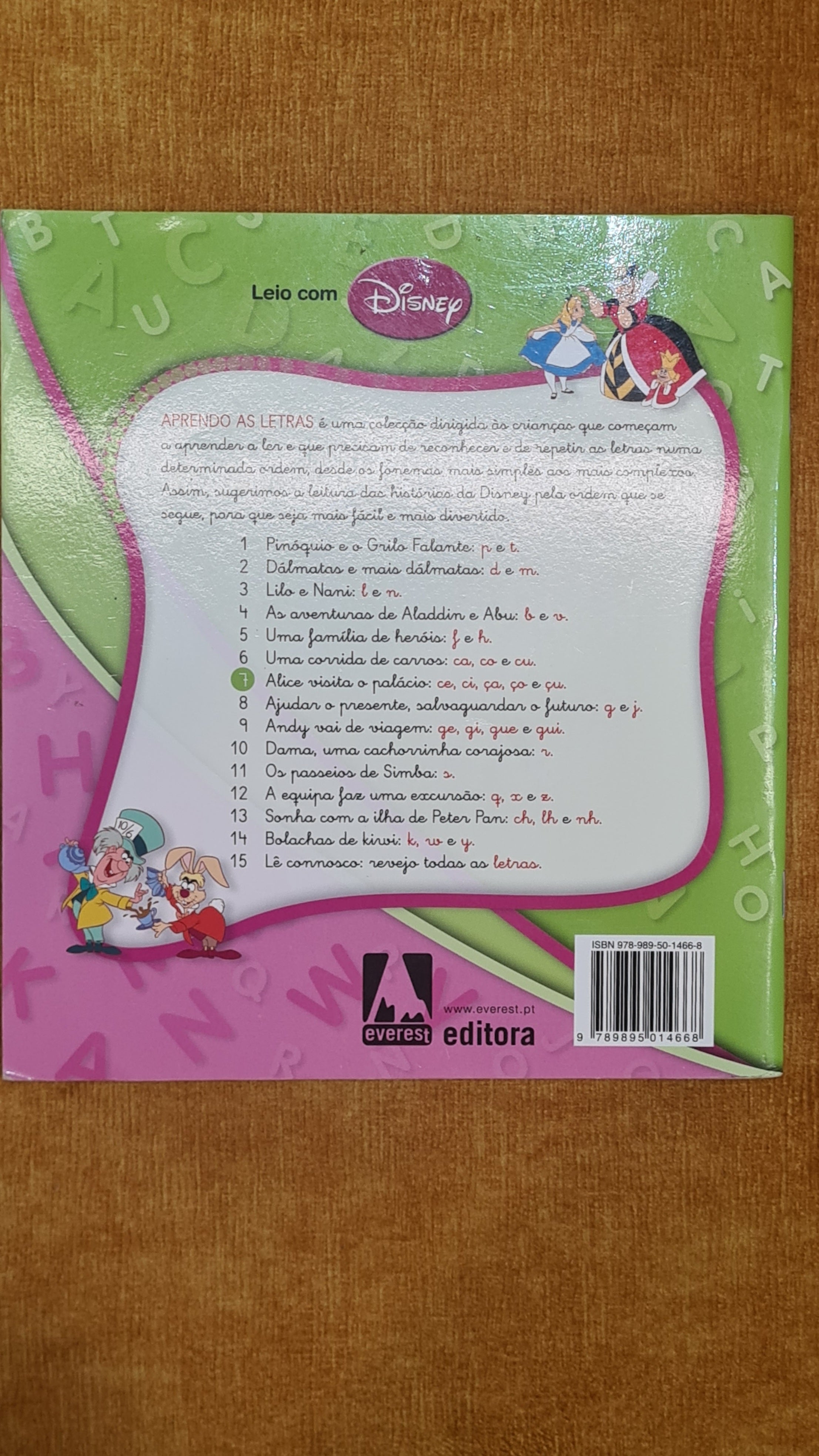 Alice in Wonderland - Learning Letters Level 2