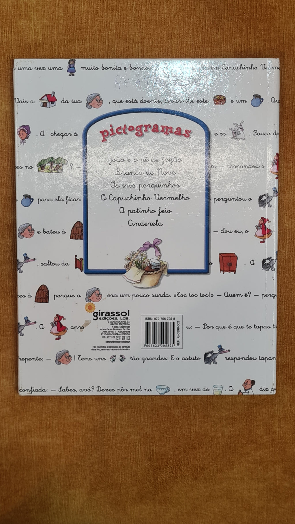 Little Red Riding Hood - pictograms