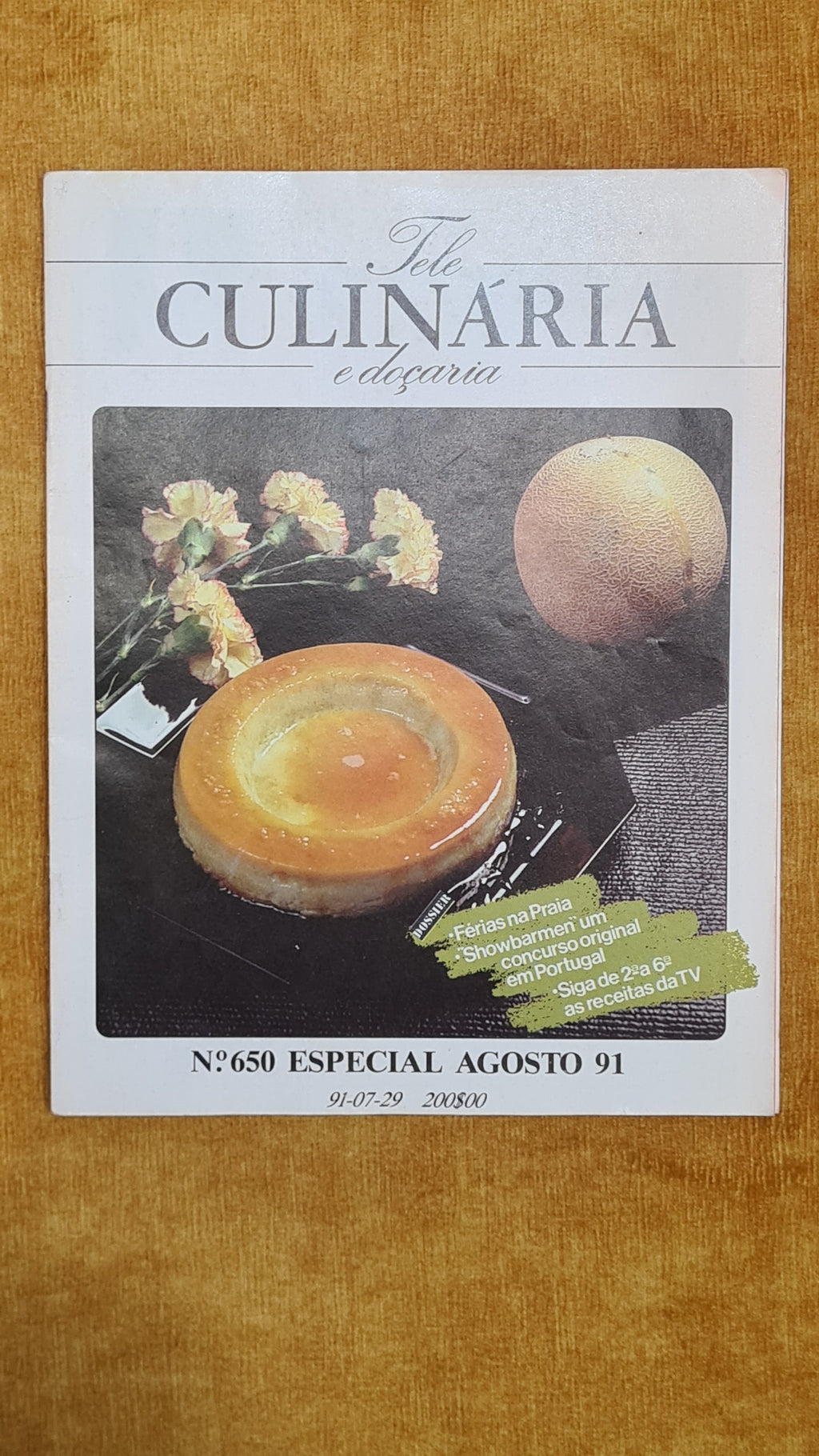 Teleculinária and confectionery 650: special August '91