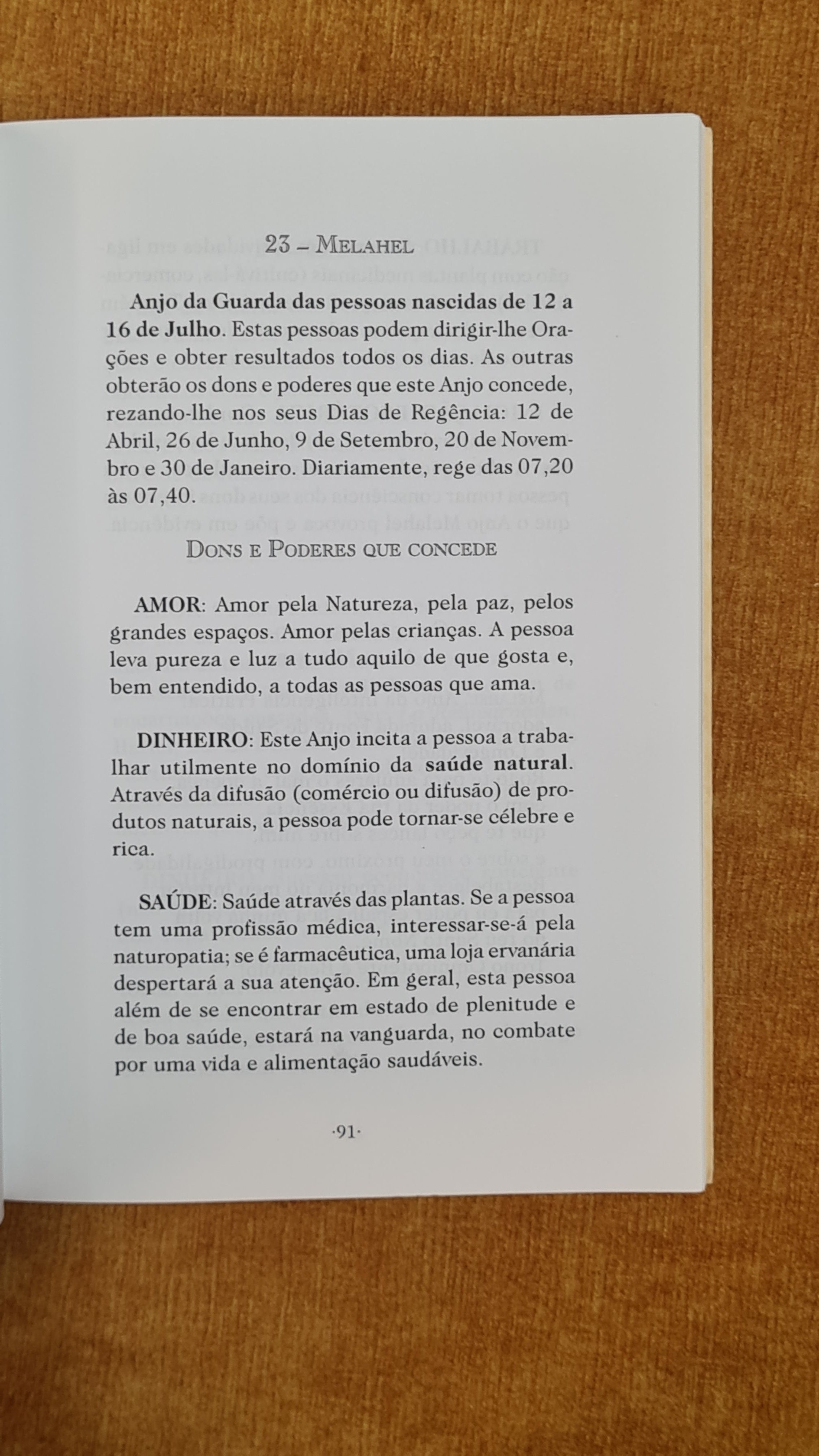 Os poderes do Anjo da guarda