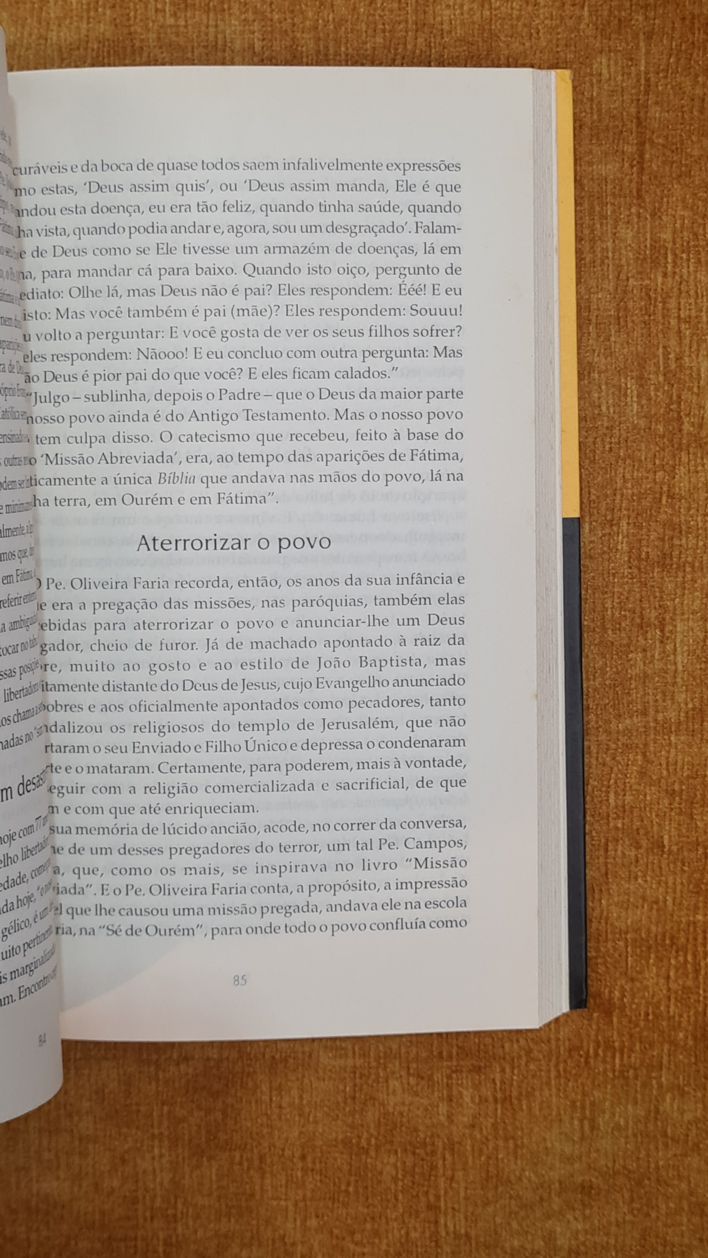 Fátima nunca mais