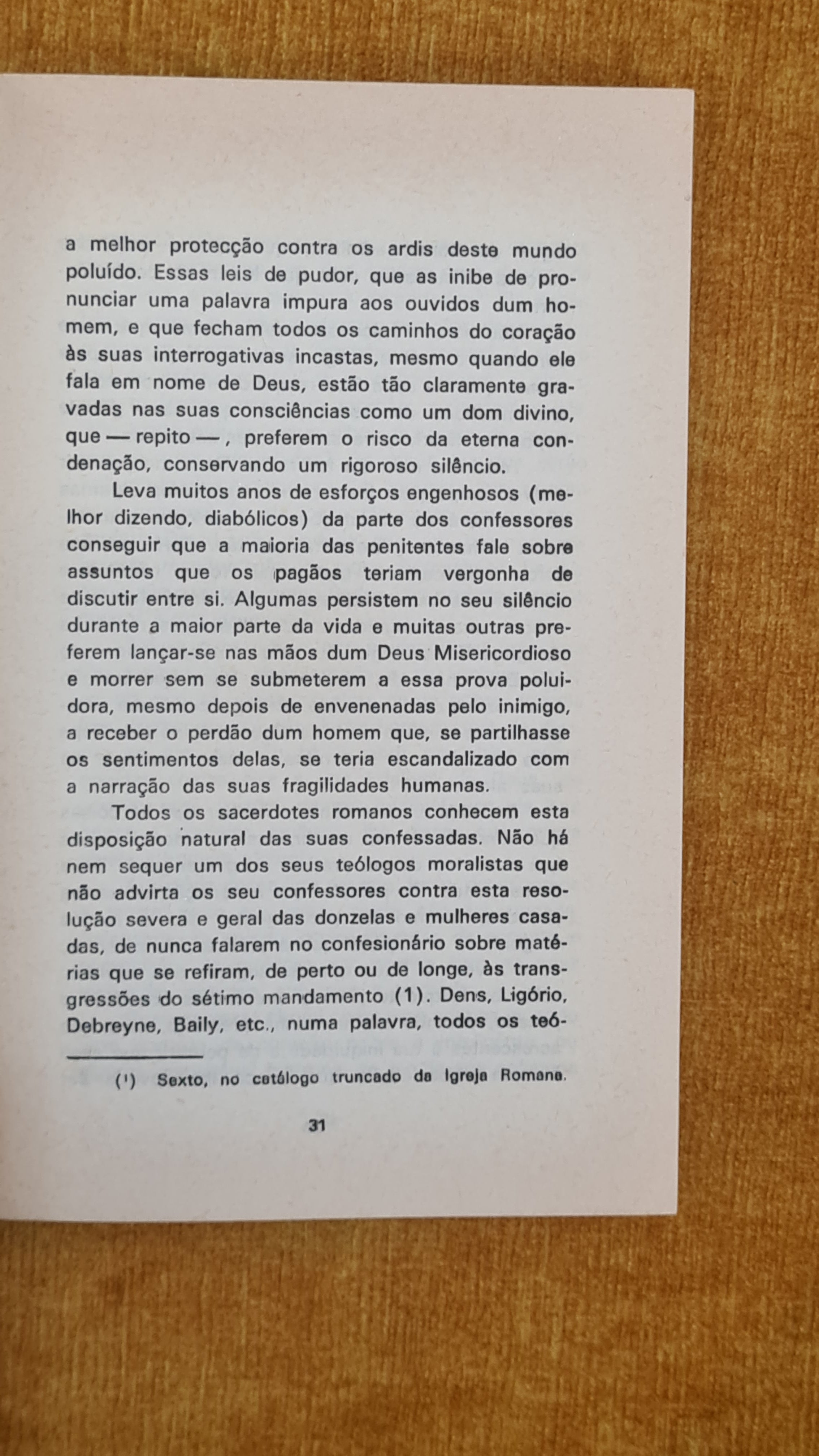O padre, a mulher e o confessionário