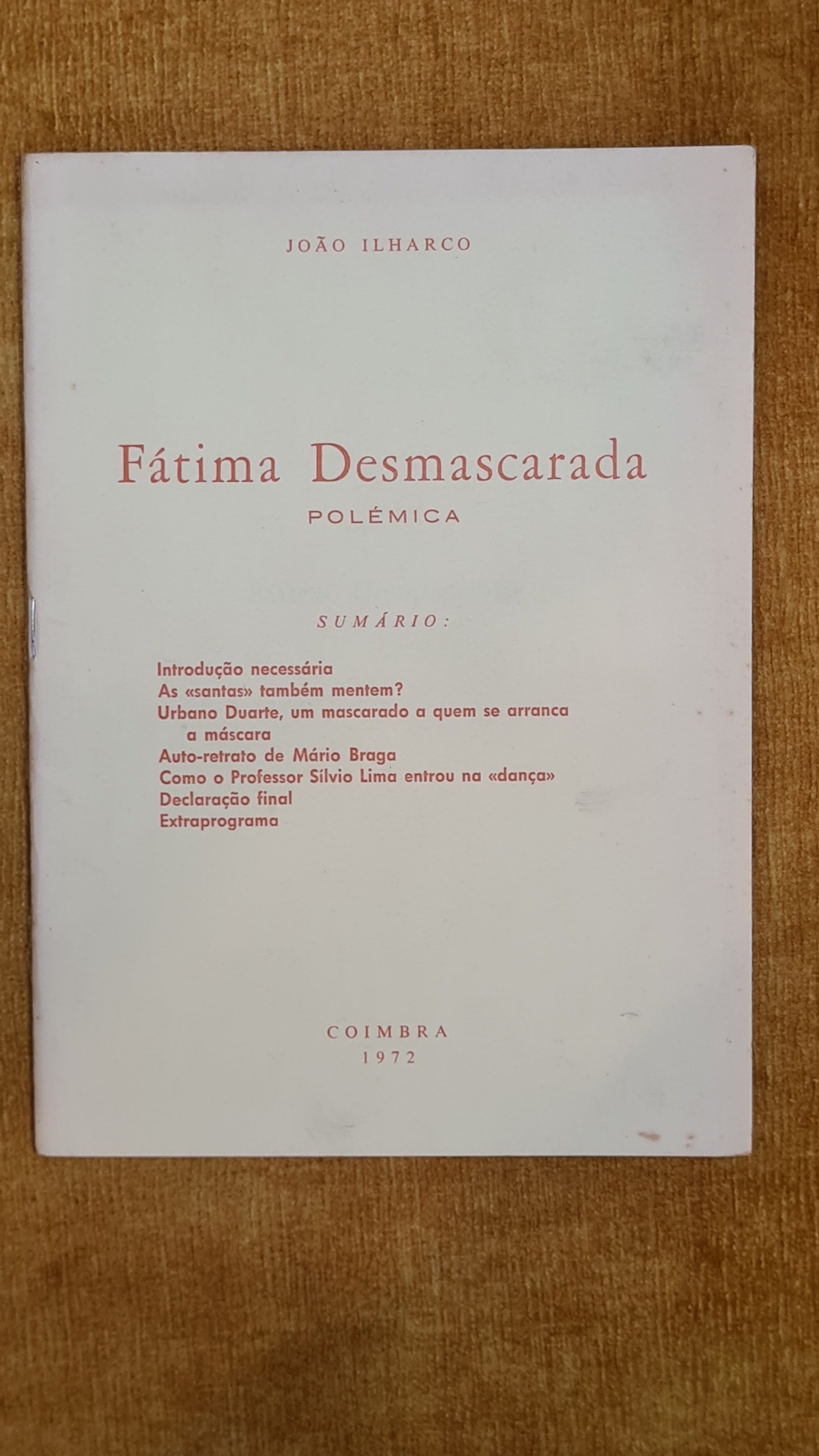 Fátima desmascarada - polémica