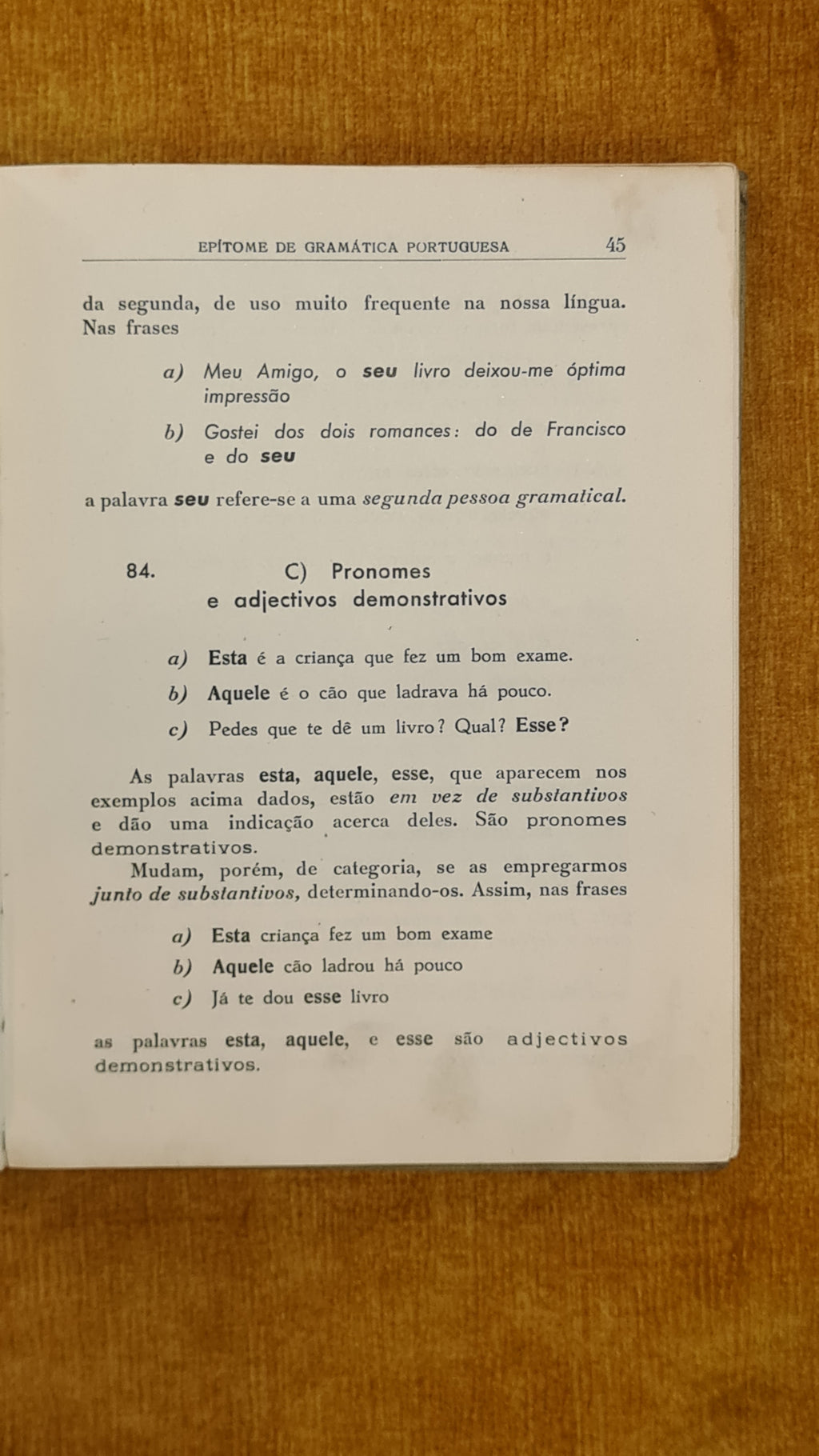 Epítome de Gramática Portuguesa 1 ciclo