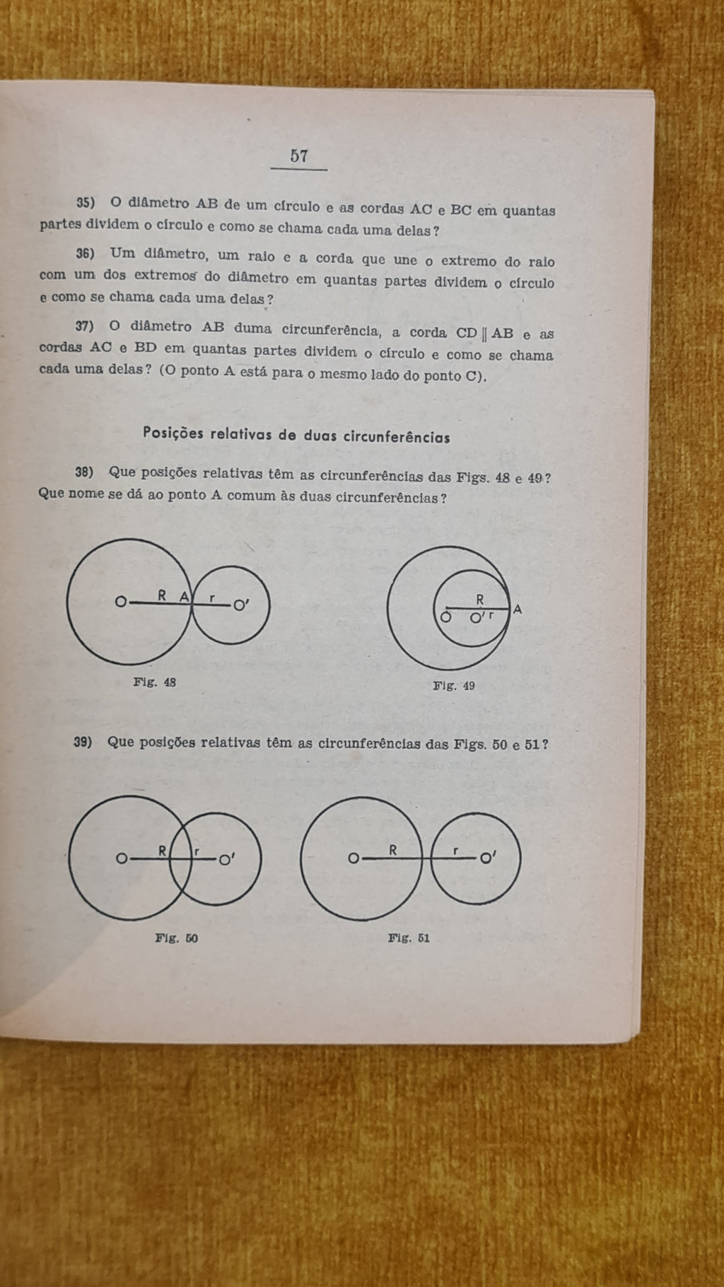 Exercícios de Geometria e Aritmética 2ano