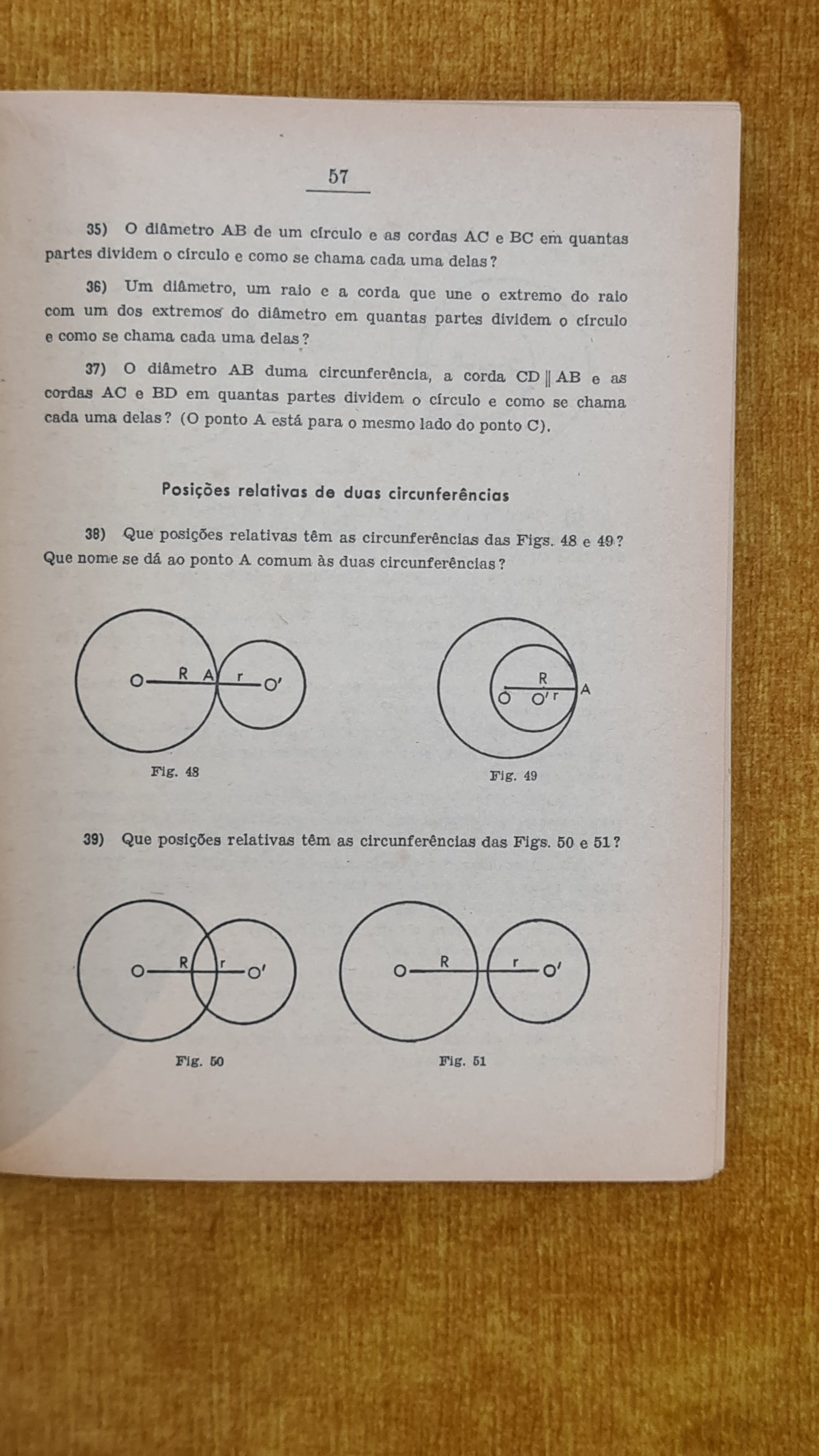 Exercícios de Geometria e Aritmética 2ano