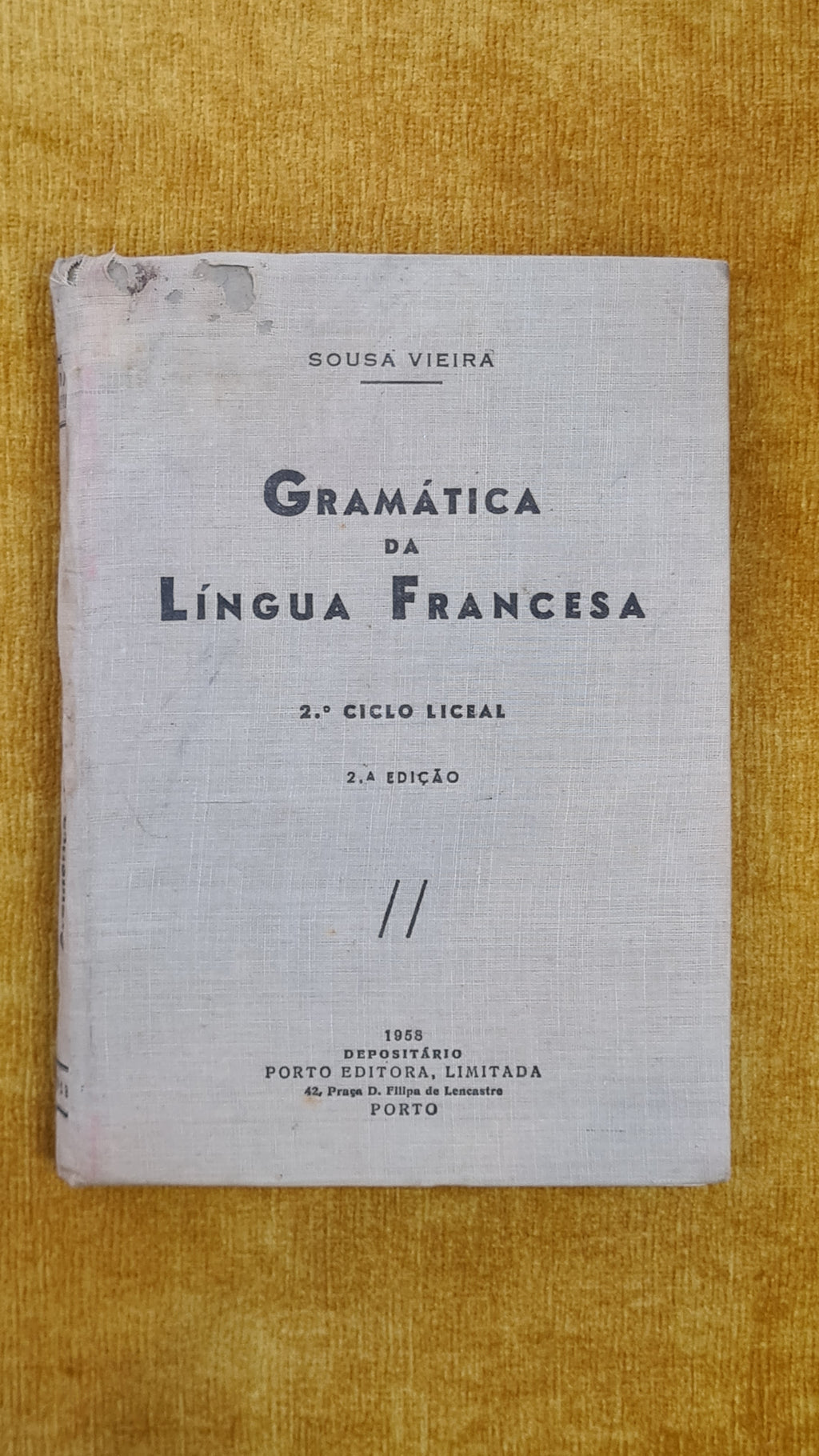 Gramática da língua Francesa - 2º ciclo liceal