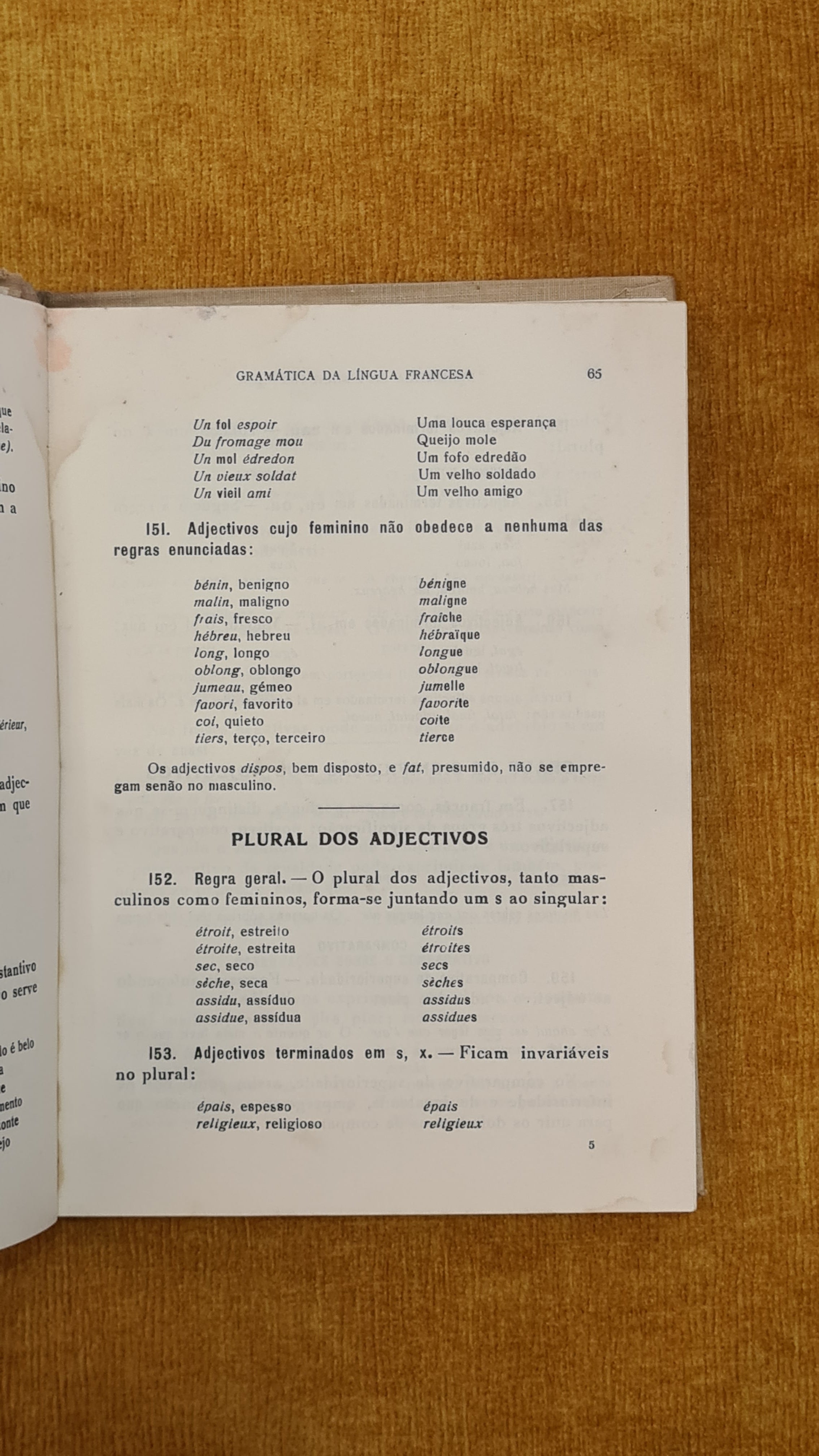 Gramática da língua Francesa - 2º ciclo liceal