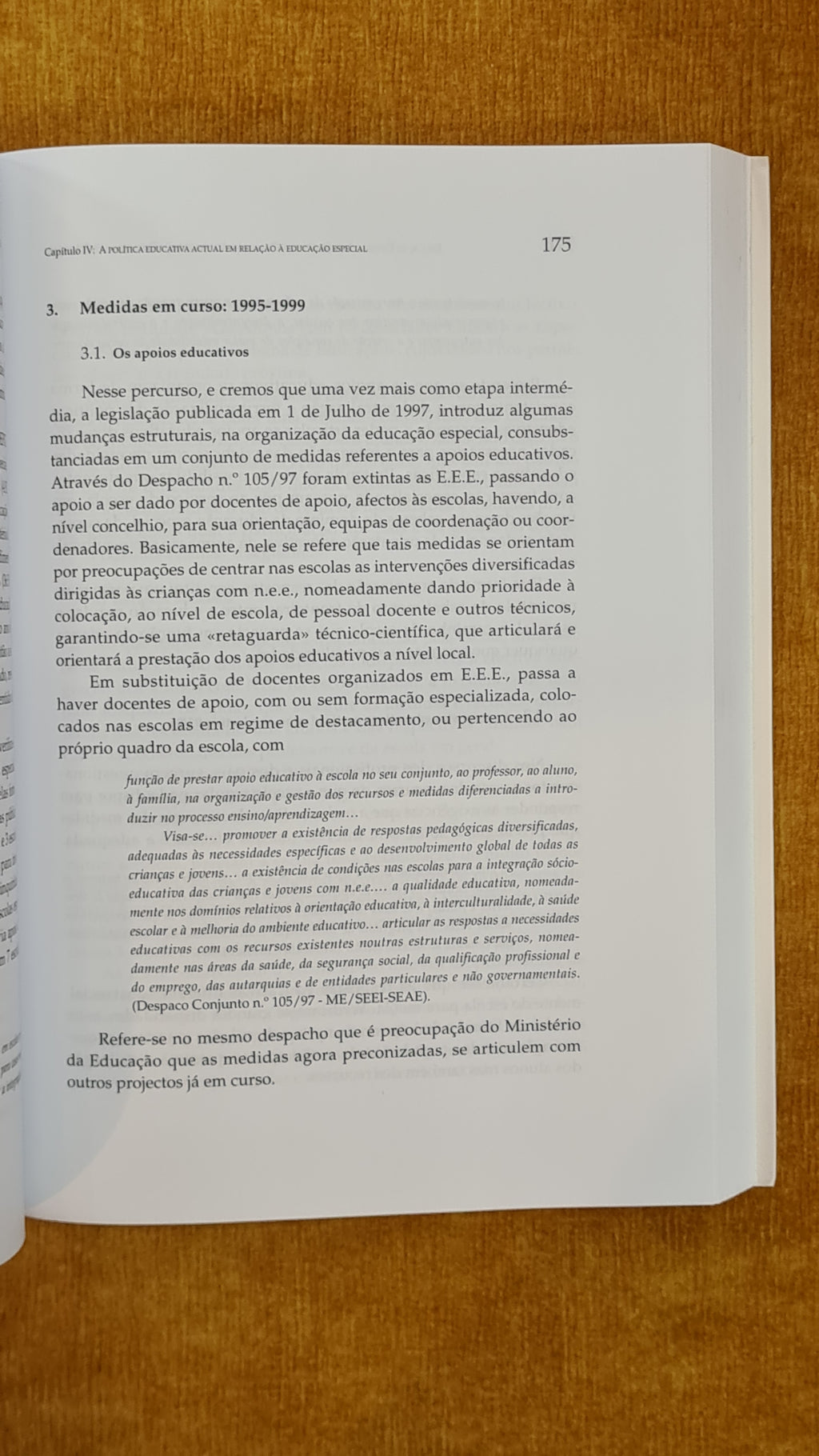 Special Education - Inclusion of children and adaptation of education structures