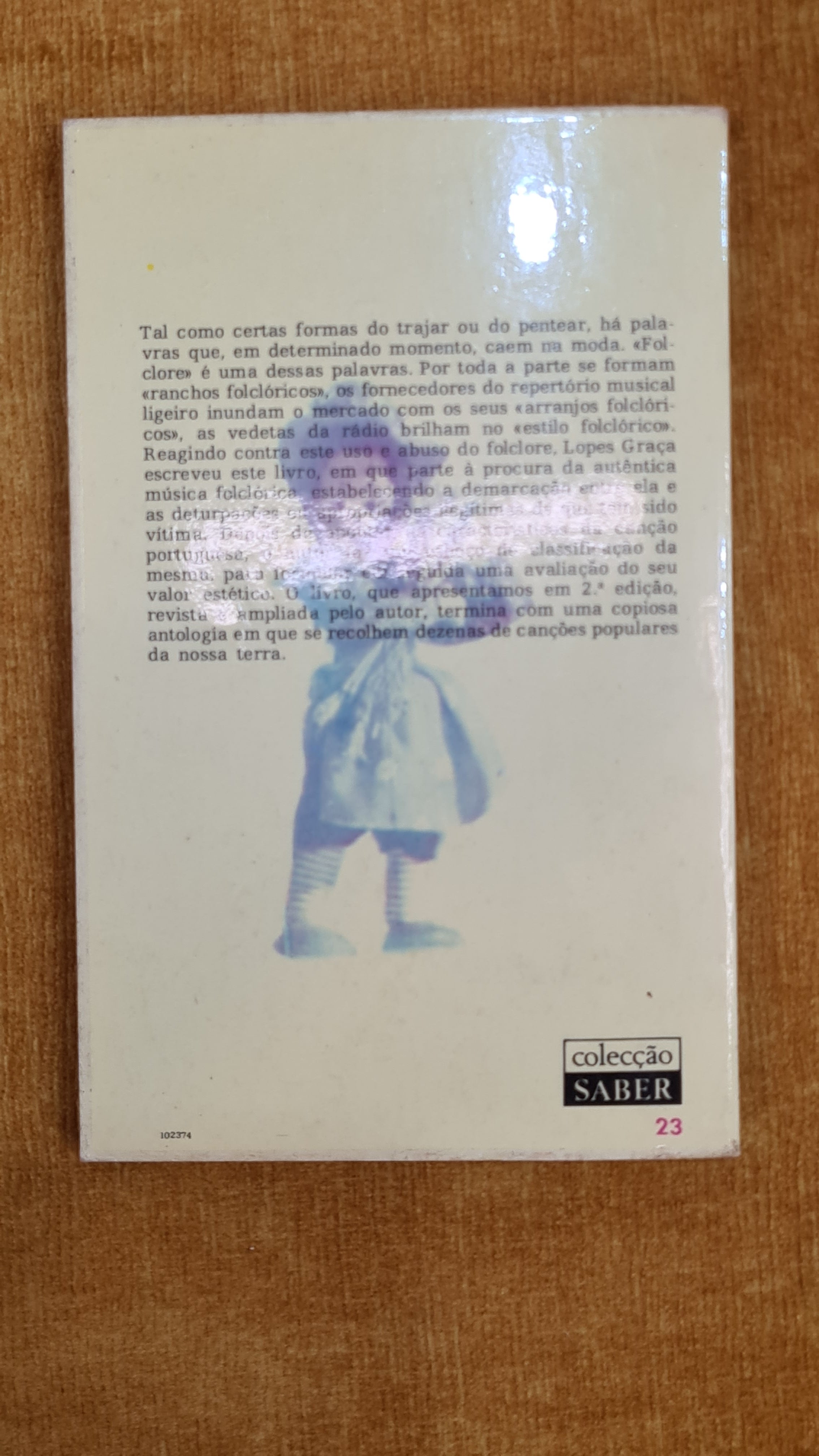 A canção popular portuguesa - Colecção Saber 23