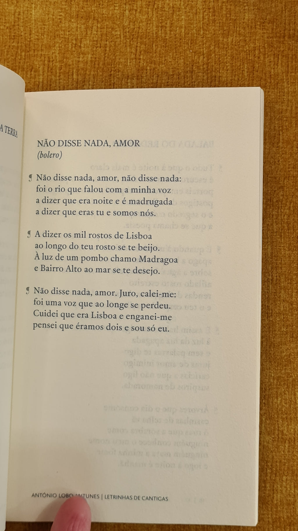 Letrinhas de Cantigas