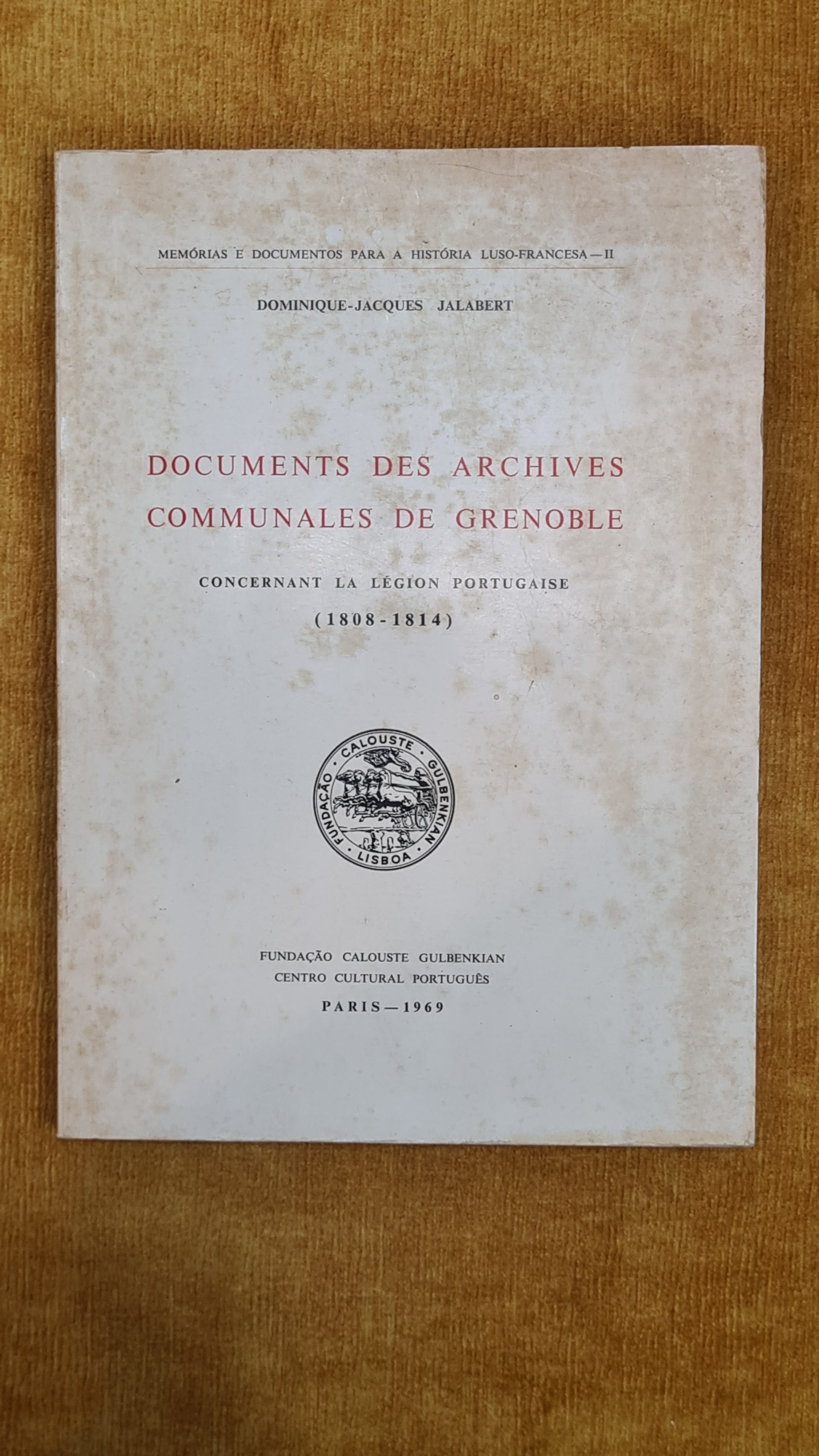 Documents des archives communales de Grenoble
