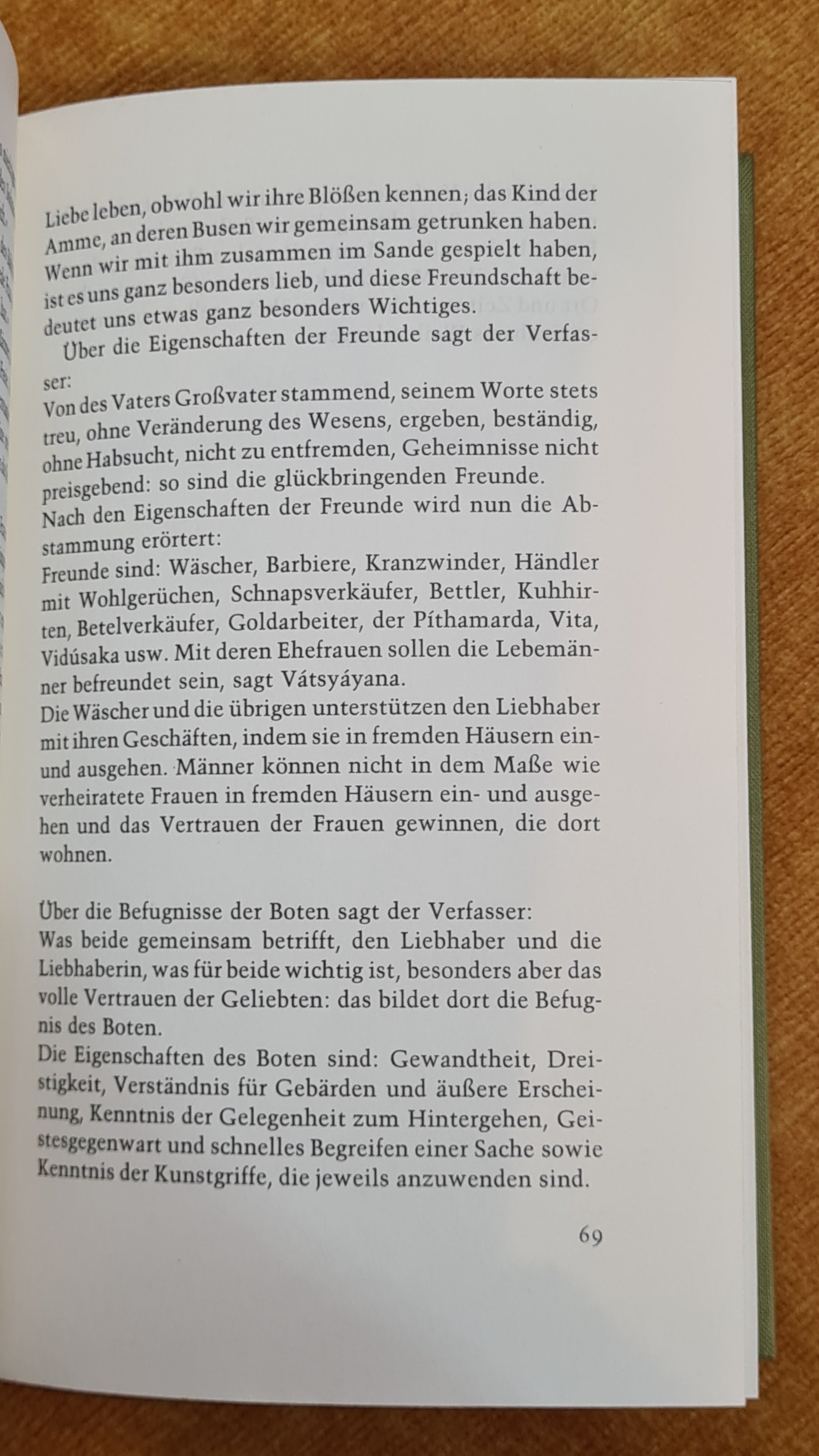 Das kama Sutram des Vatsyayana