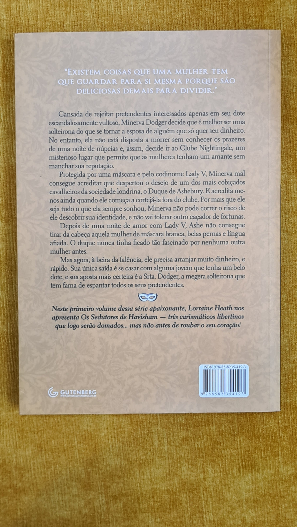 Os sedutores de Havisham 1 - Codinome Lady V