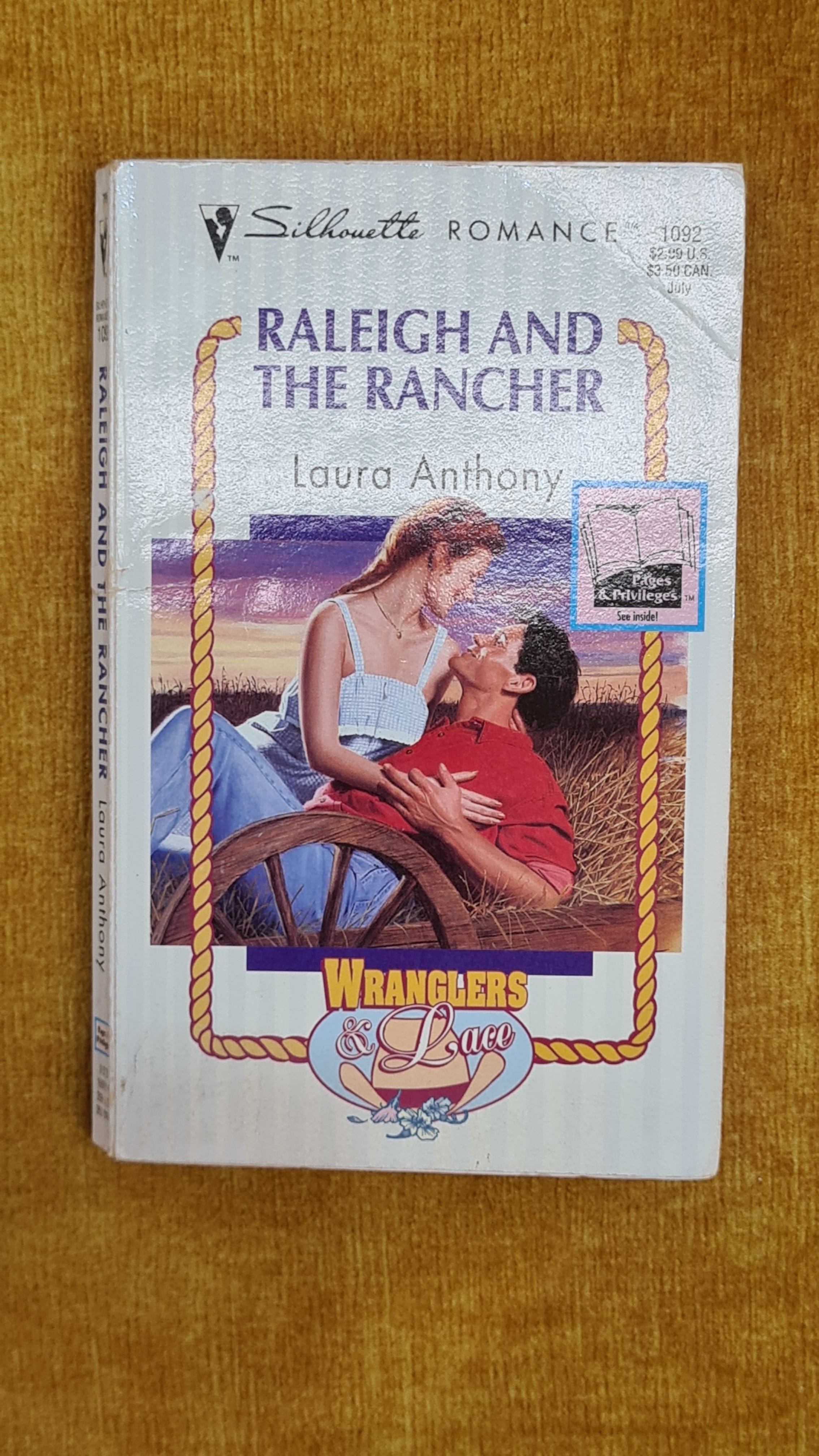 Raleigh and the Rancher - Silhouette Romance 1092