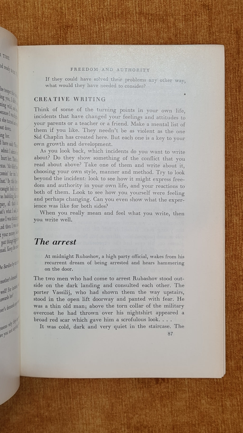 Reflections: An English course