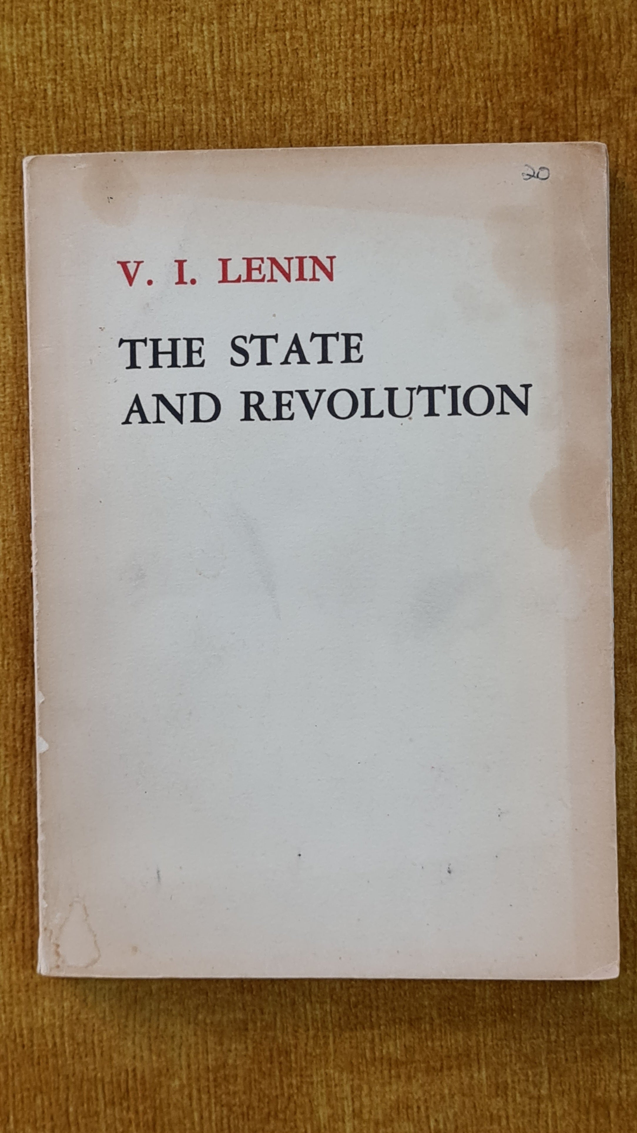 The state and revolution