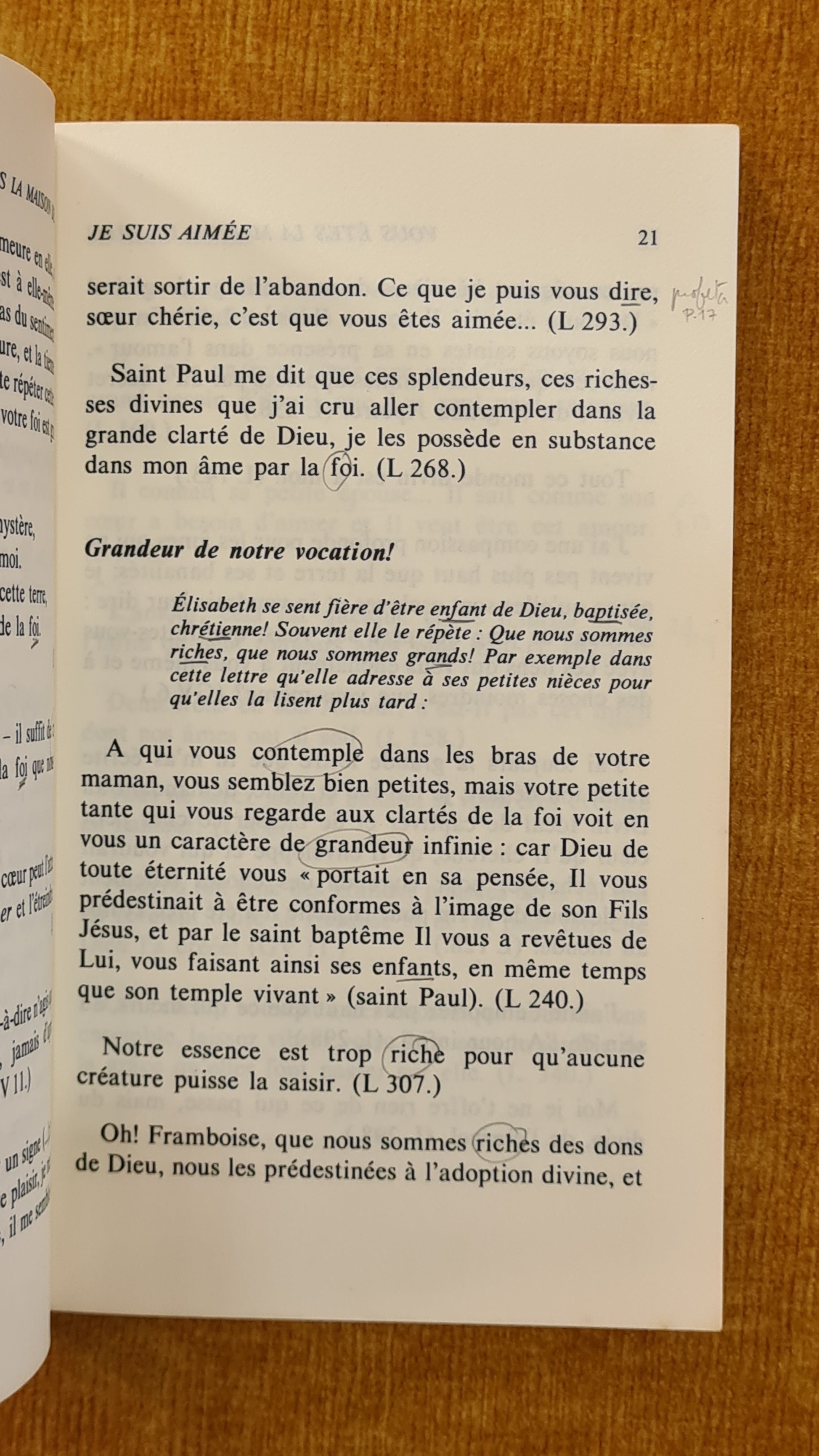 Pensées I - Vous êtes la Maison de Dieu