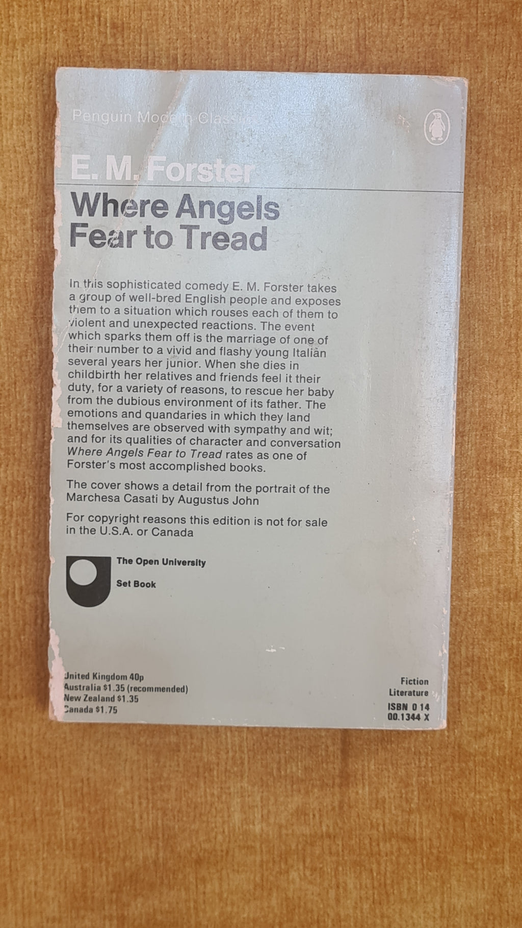 Where Angels fear to tread