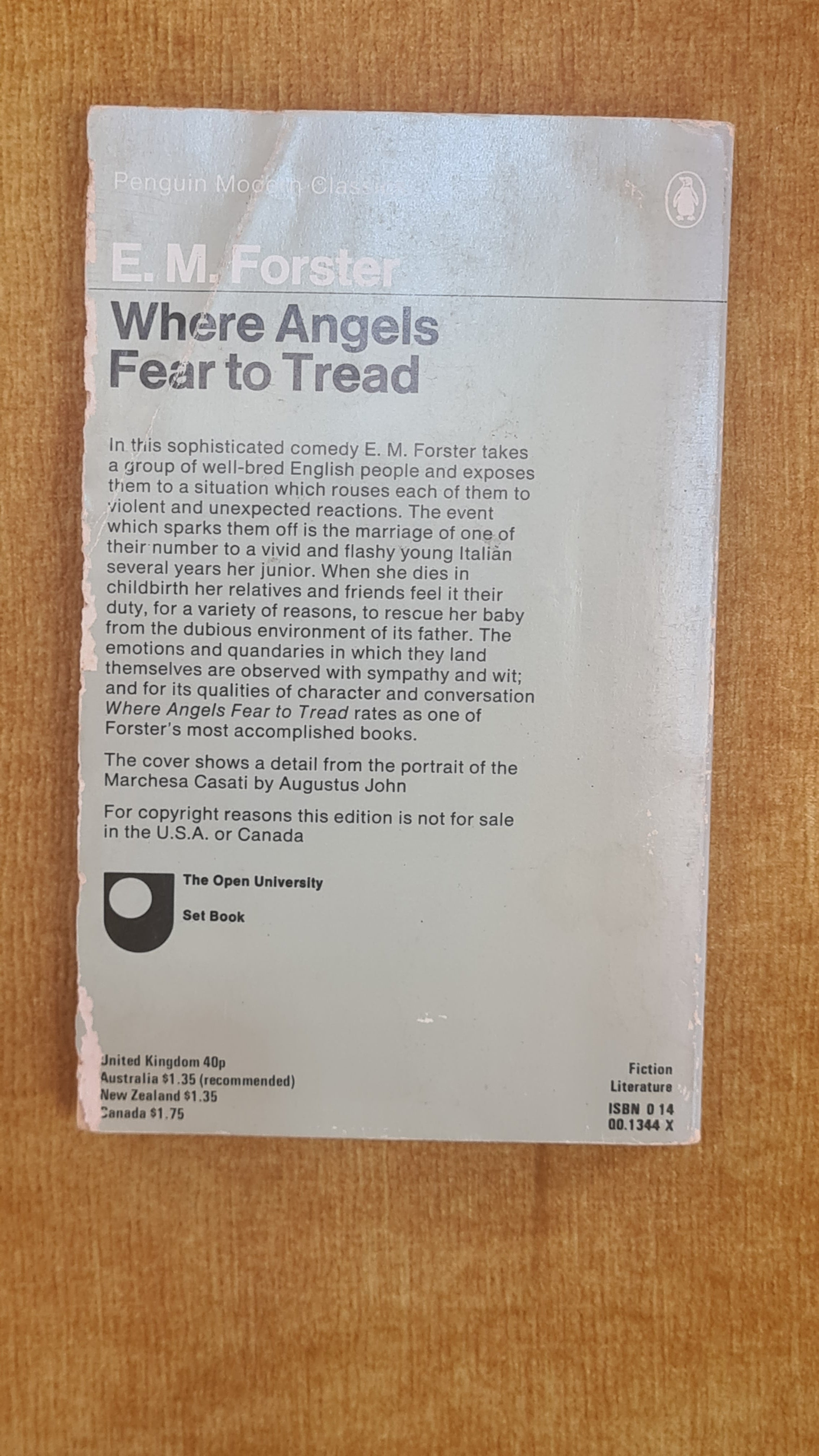 Where Angels fear to tread