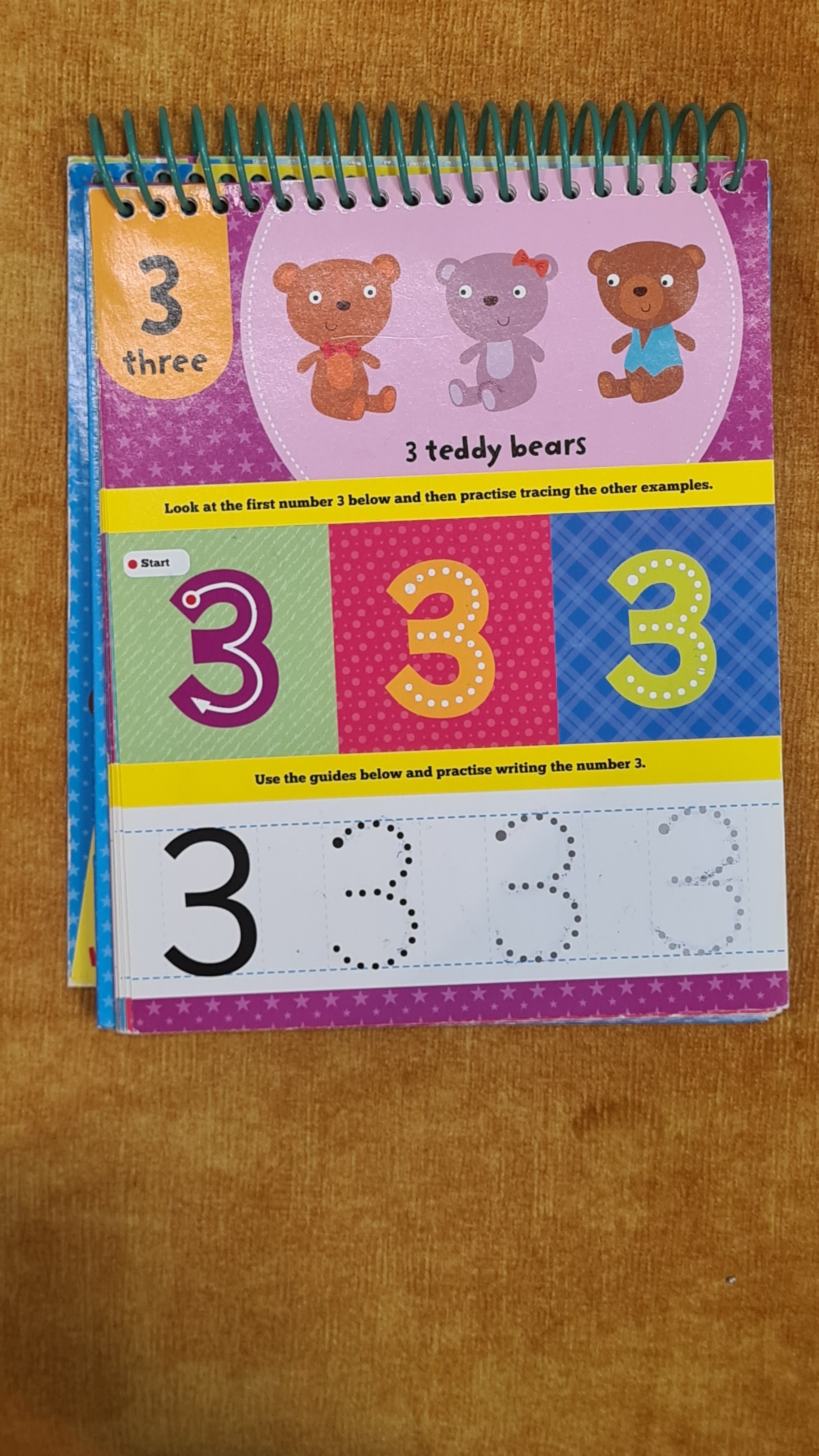 First learning 1, 2, 3