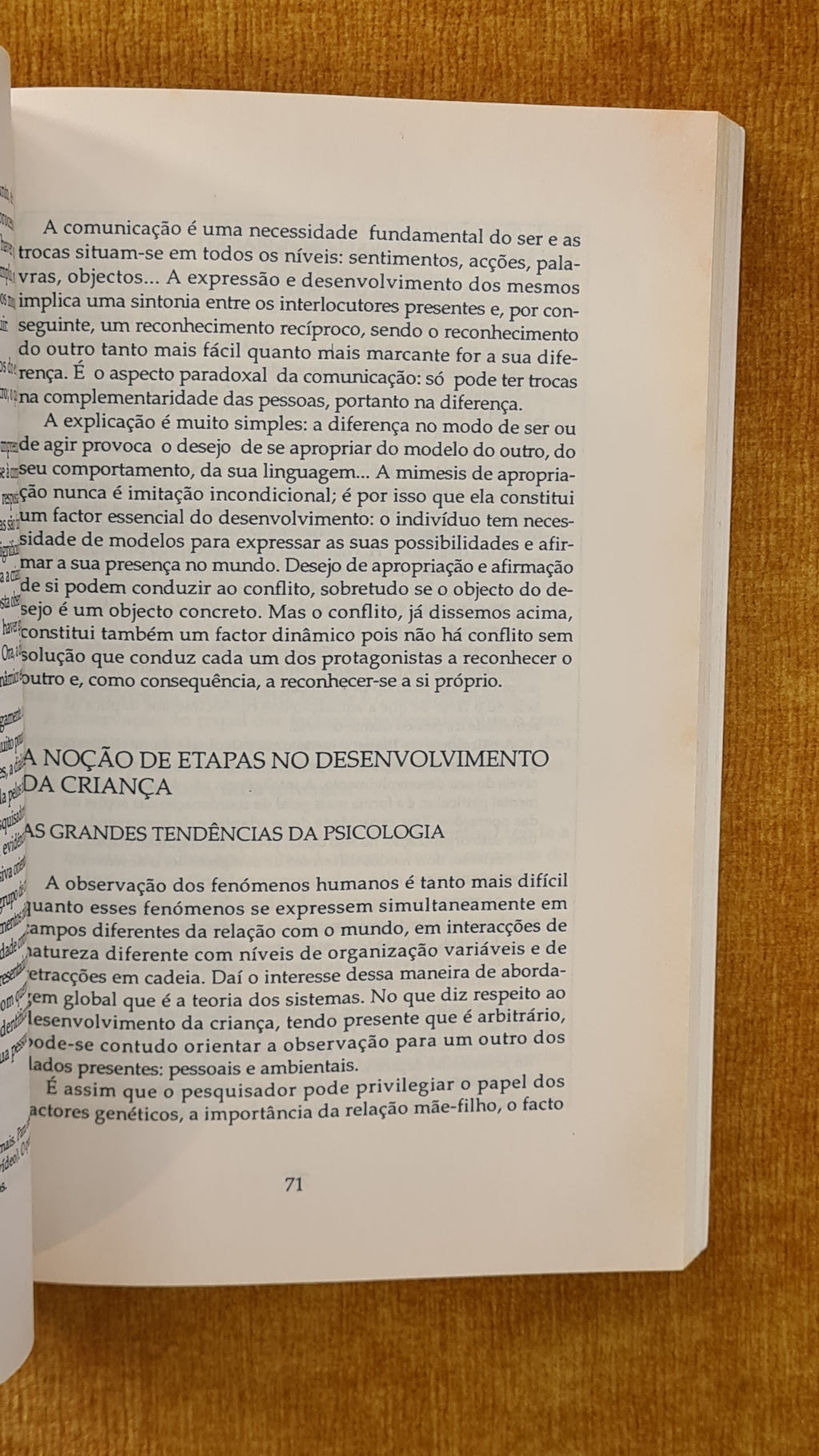Contemporary Psychology and Child Development