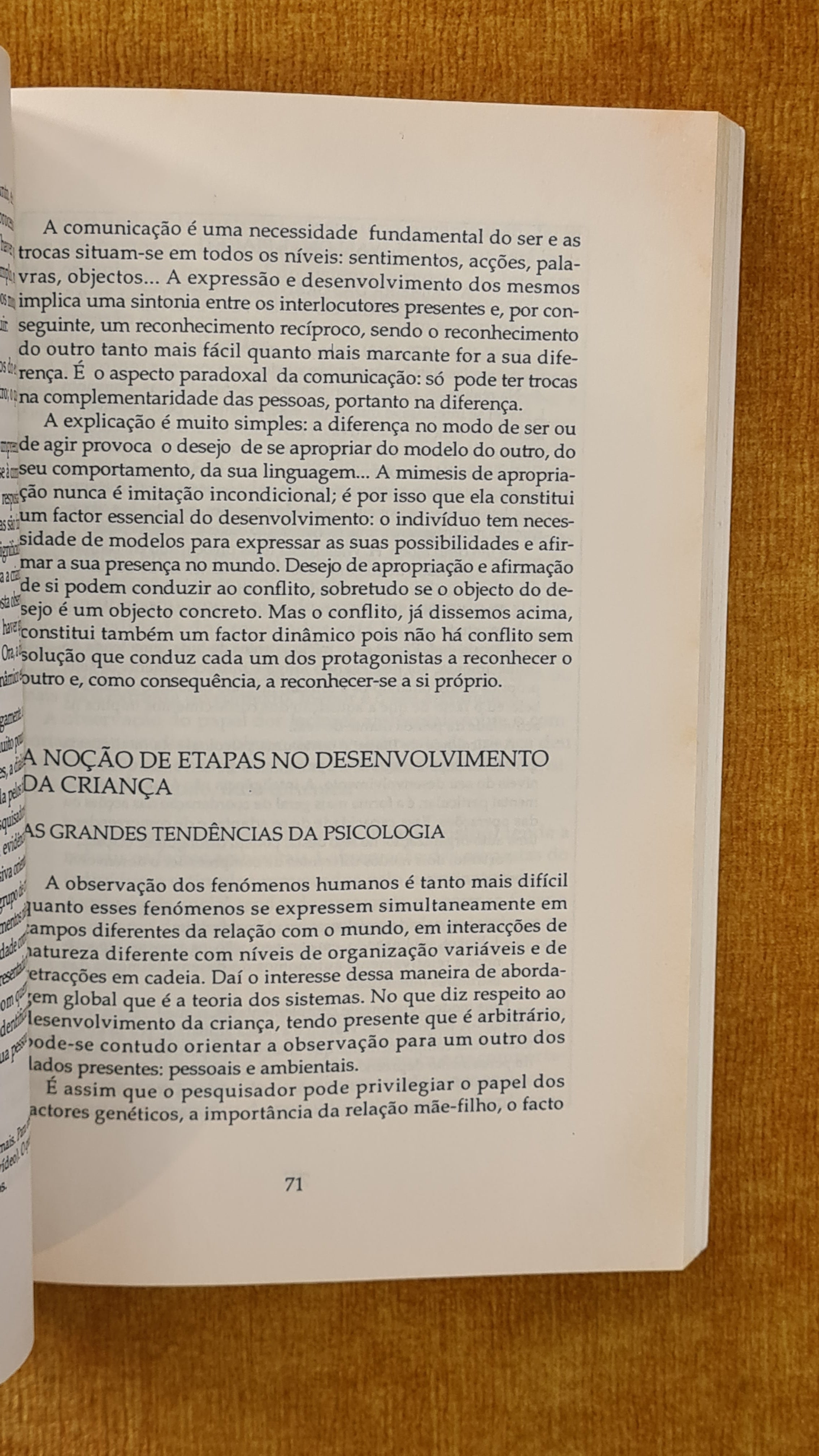 Contemporary Psychology and Child Development
