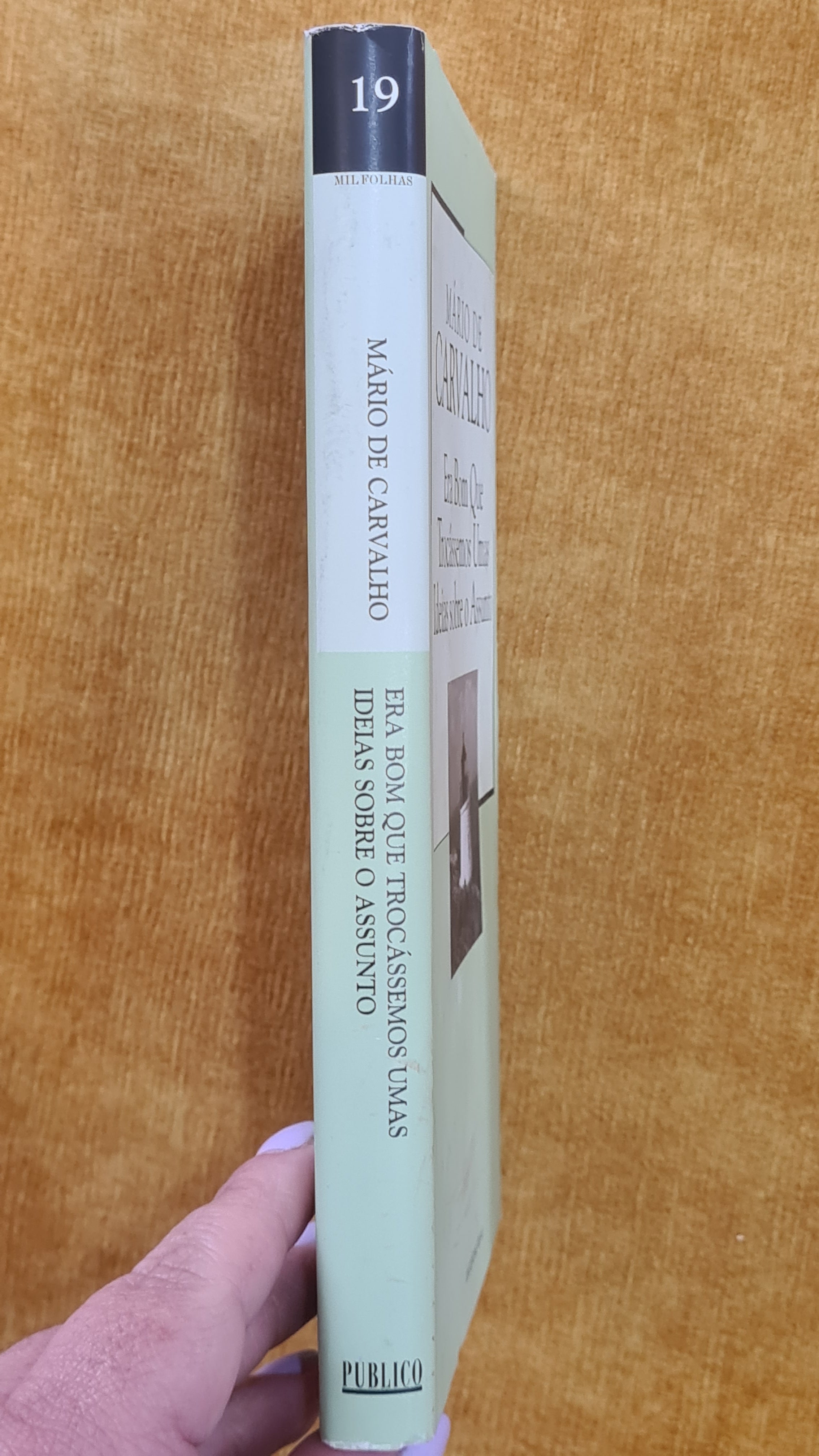 It would be good if we could exchange some ideas on the matter - Mil Folhas Collection 19